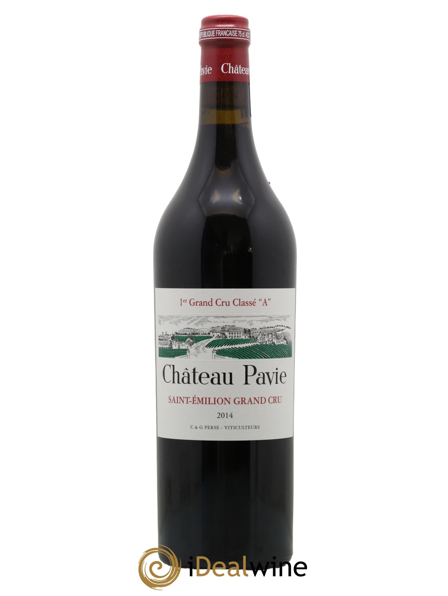 Château Pavie 1er Grand Cru Classé A 2014 - Lot de 1 bouteille - 0