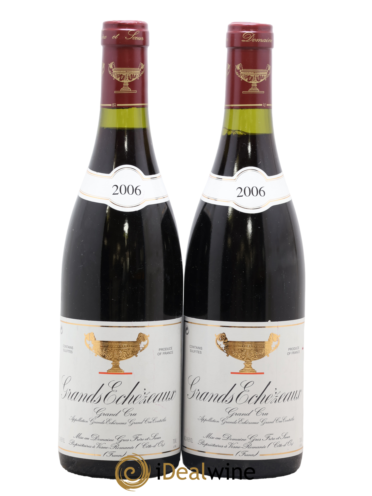 Grands-Echezeaux Grand Cru Gros Frère & Soeur 2006 - Lot of 2 bottles - 0