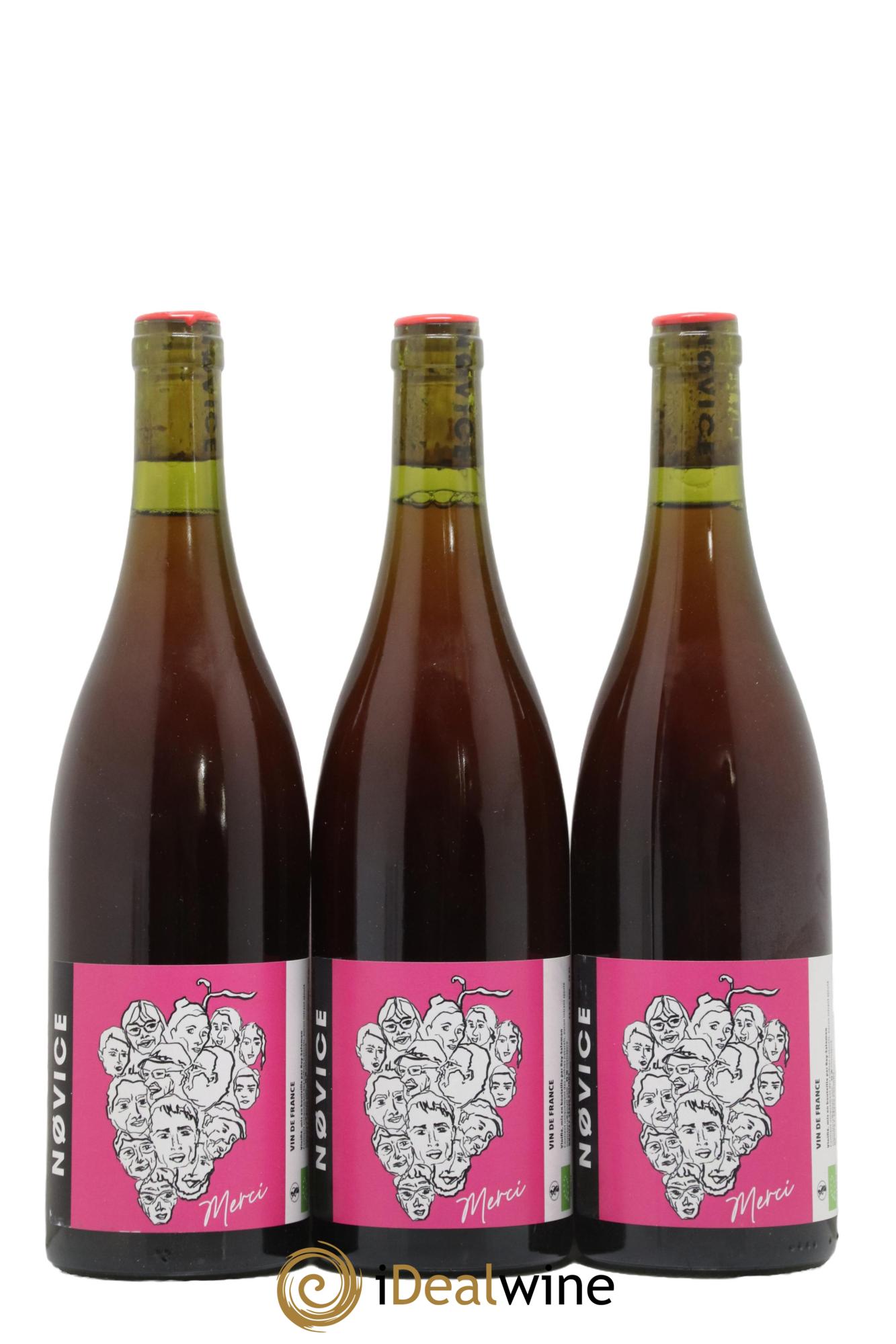 Vin de France Novice Merci 2021 - Lot de 3 bouteilles - 0