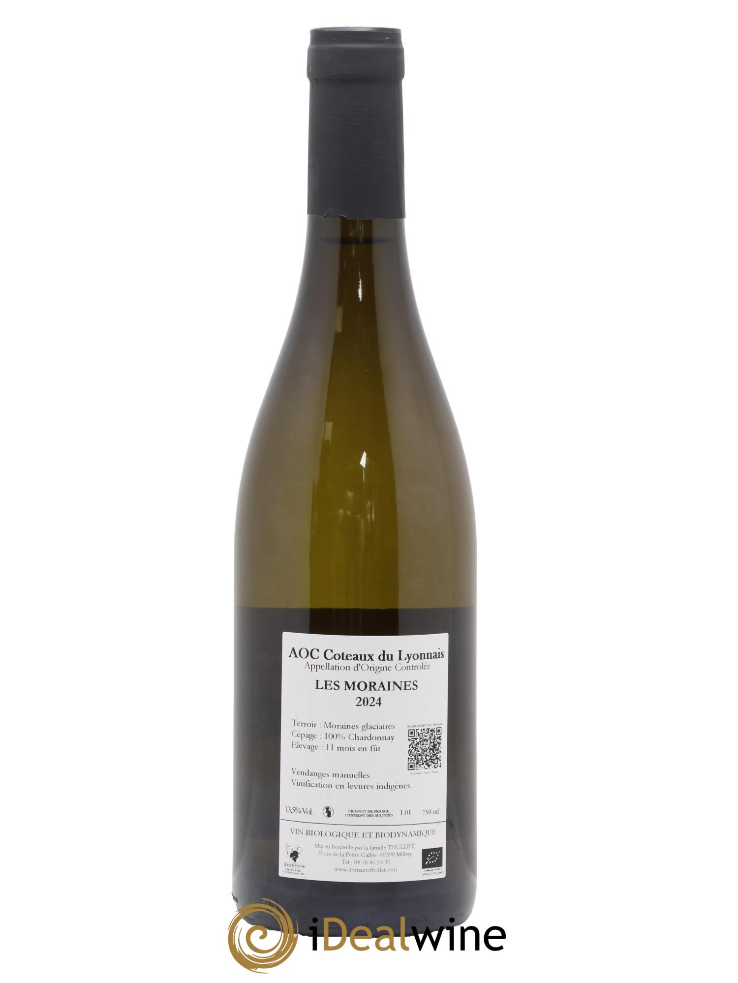 Rhône Coteaux du Lyonnais Moraines Domaine de la Petite Gallée 2024 - Lot de 1 bouteille - 1