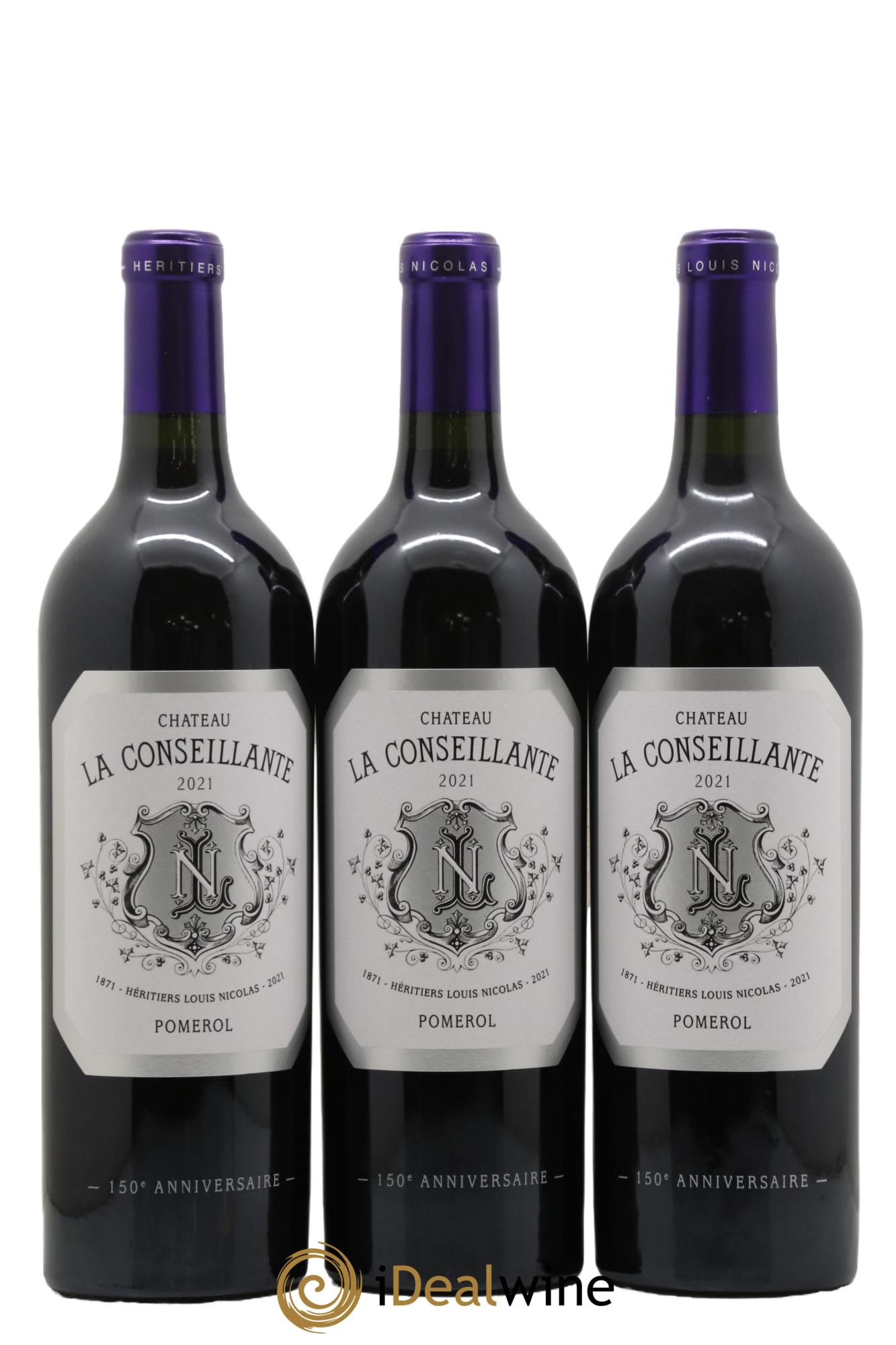 Château la Conseillante  2021 - Lot of 6 bottles - 1