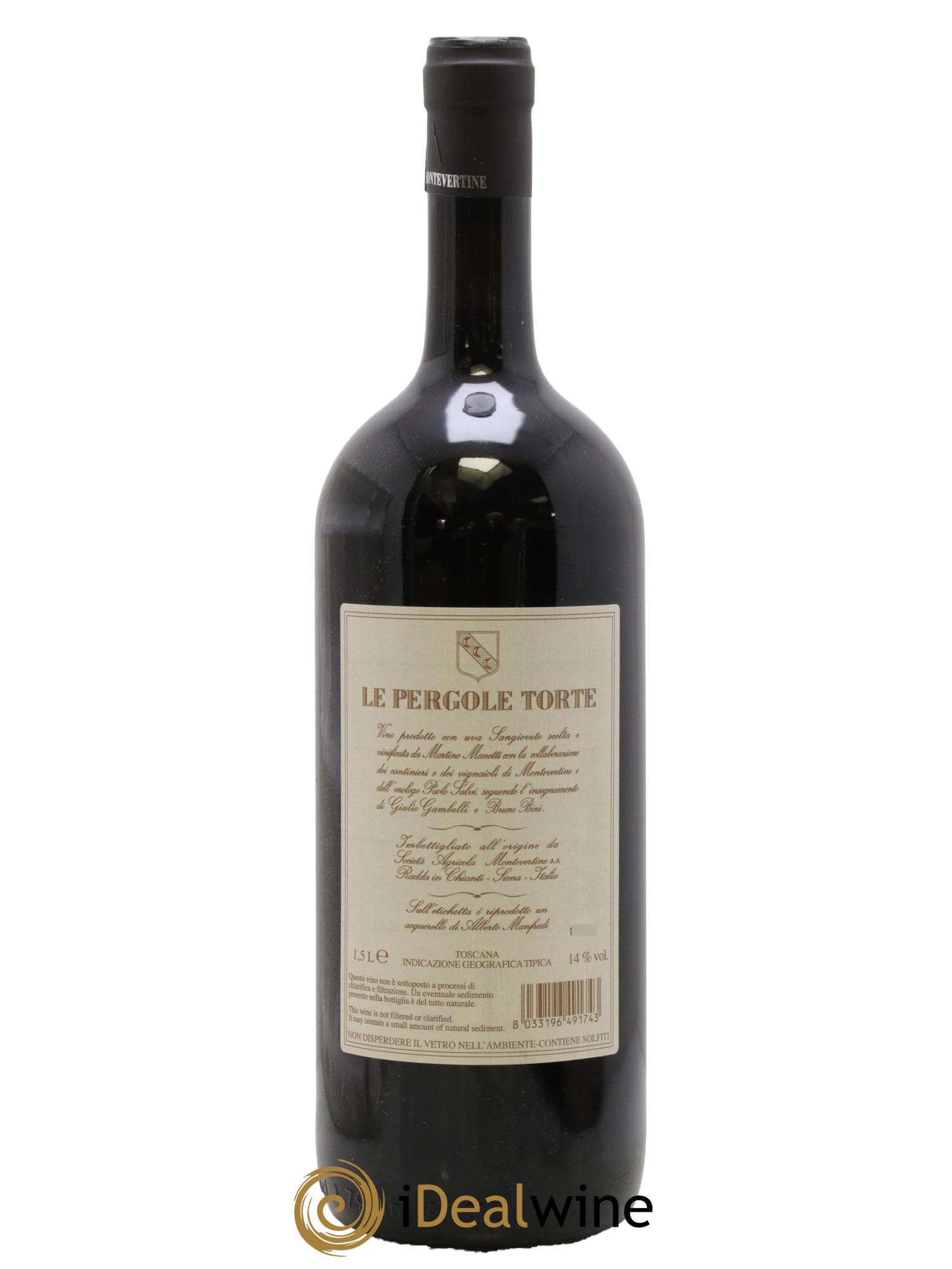 Toscana IGT Montevertine Le Pergole Torte Famille Manetti 2016 - Lot de 1 magnum - 2