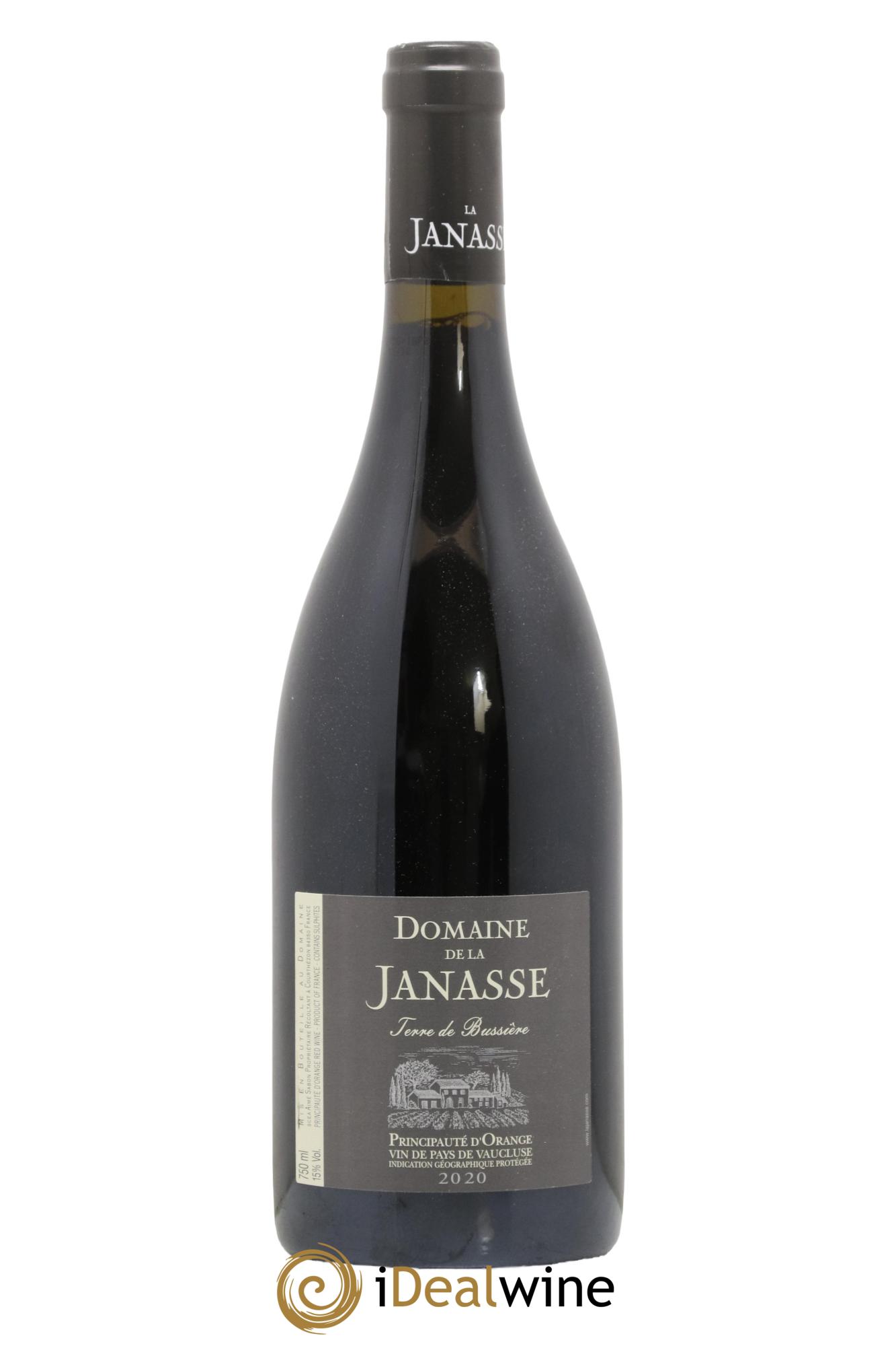 Principauté d'Orange Terre de Bussière La Janasse (Domaine de) 2020 - Lot de 1 bouteille - 0
