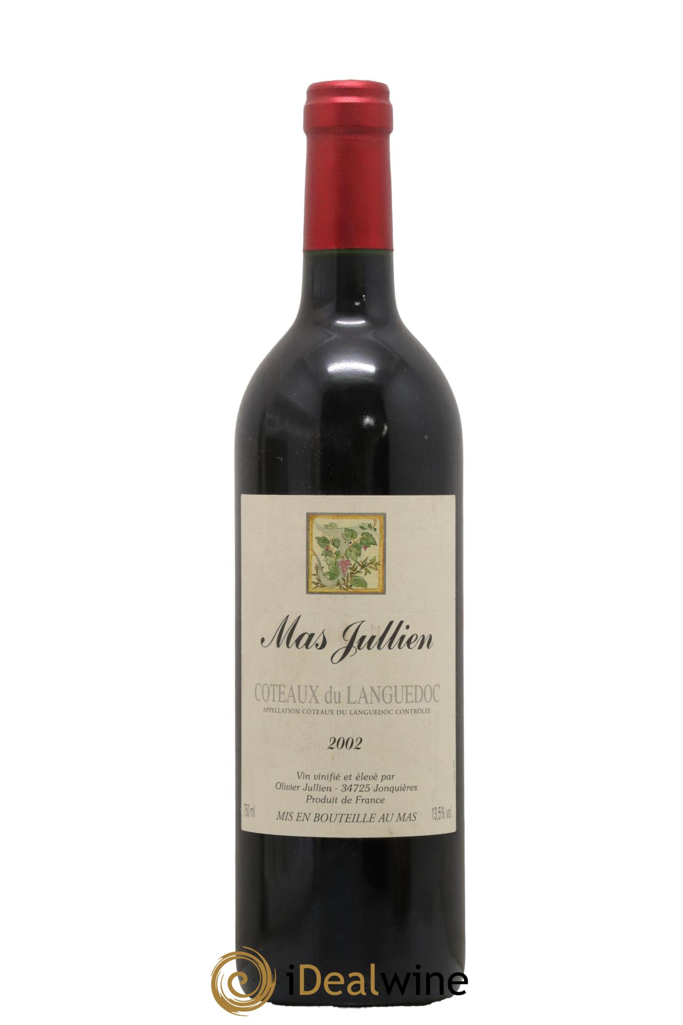 Coteaux du Languedoc - Terrasses du Larzac Mas Jullien Olivier Jullien 2002 - Lot de 1 bouteille - 0