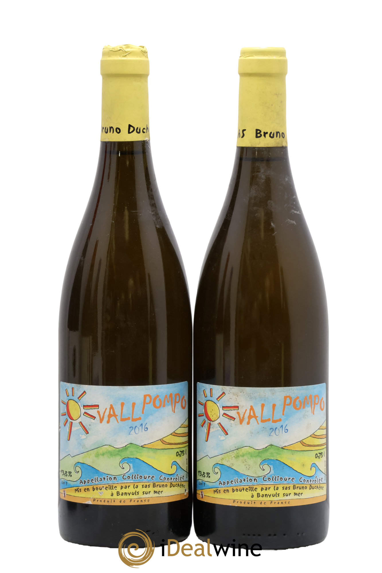 Collioure Vall Pompo Bruno Duchêne 2016 - Lotto di 2 bottiglie - 0