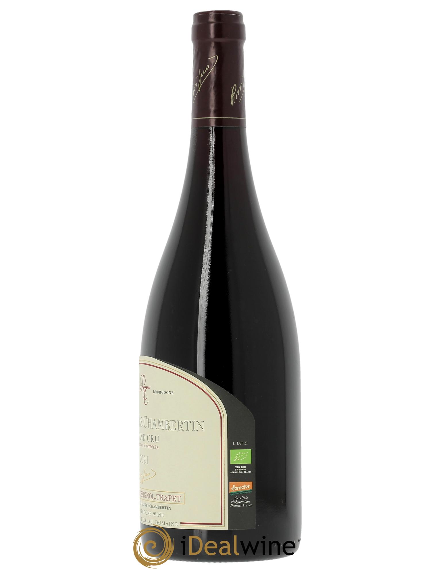 Latricières-Chambertin Grand Cru Rossignol-Trapet (Domaine) 2021 - Lot de 6 bouteilles - 2