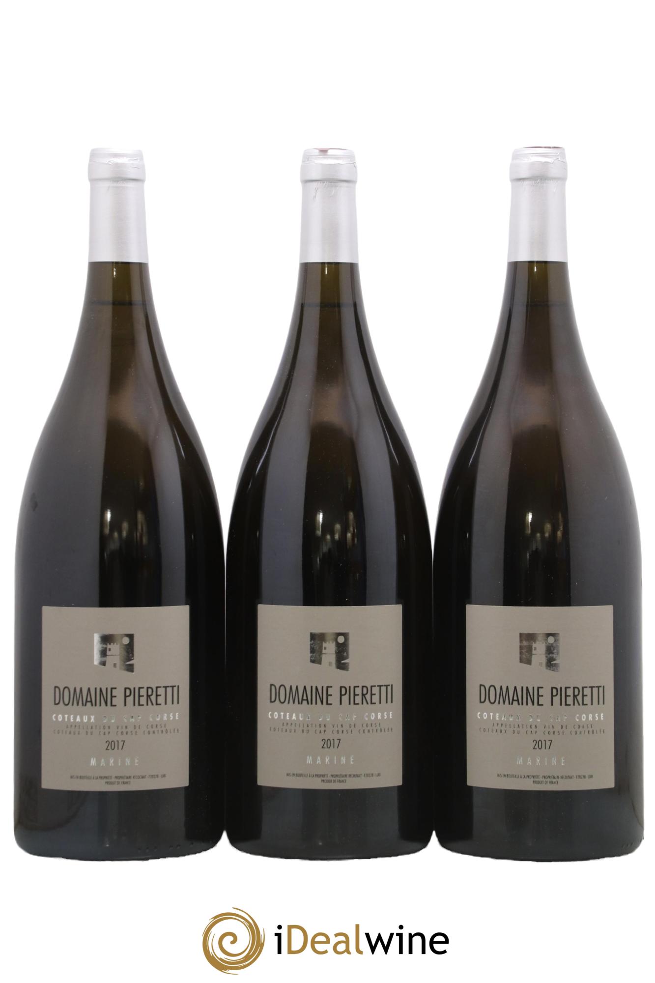 Vin de Corse Coteaux du Cap Corse Marine Domaine Pieretti 2017 - Lot de 3 magnums - 0