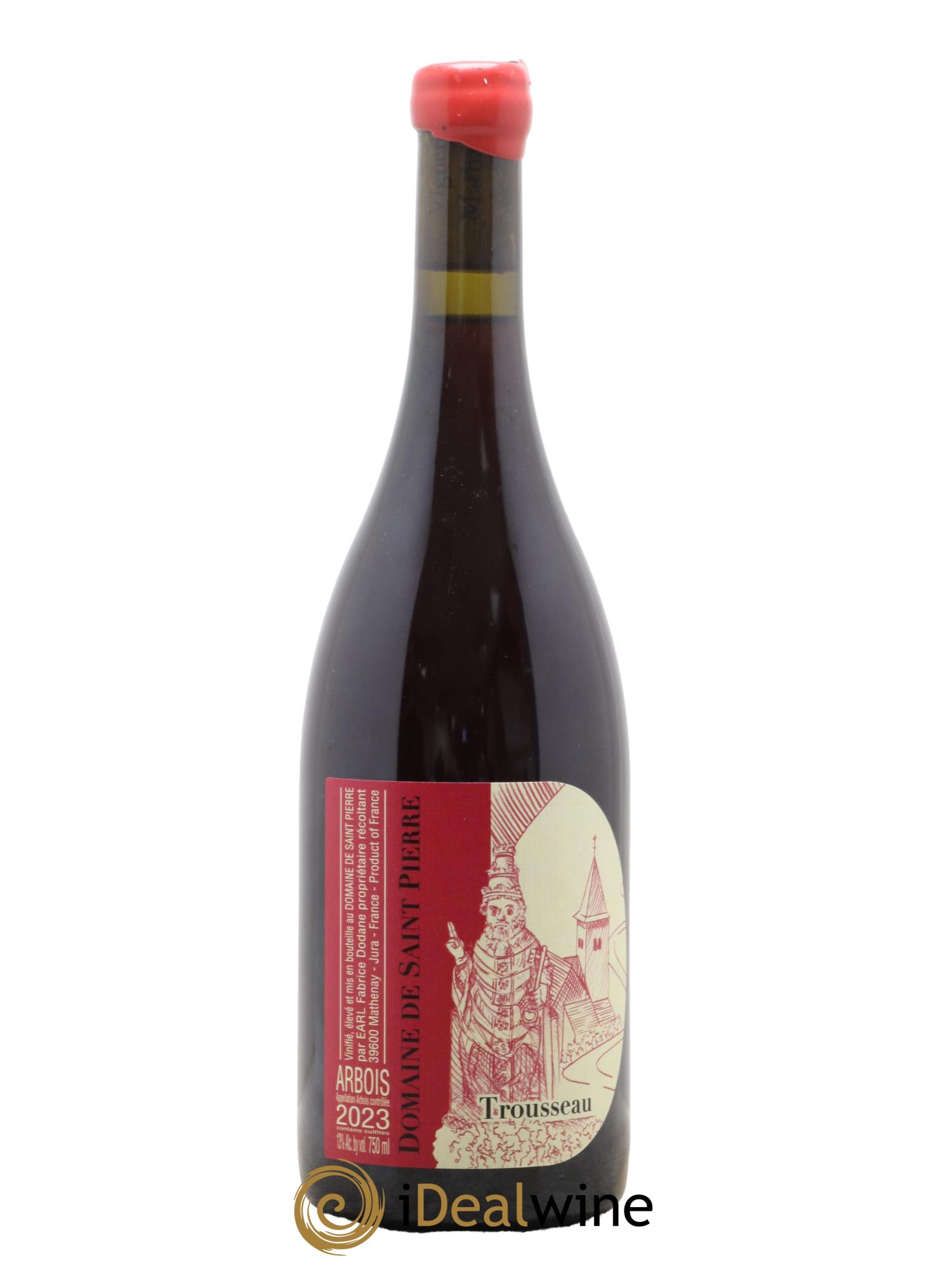 Arbois Trousseau Saint-Pierre (Domaine) Fabrice Dodane 2023 - Lot de 1 bouteille - 0