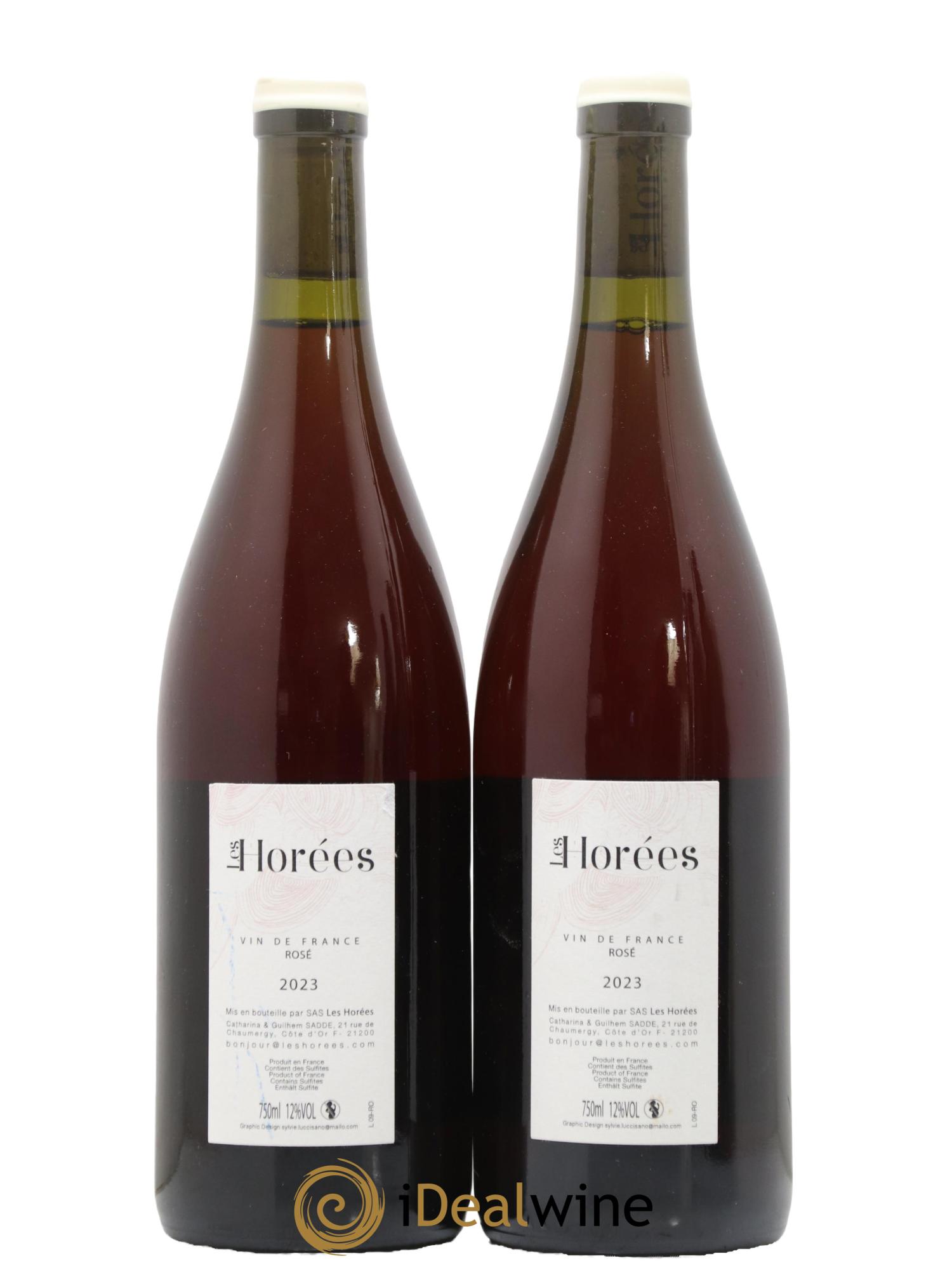 Bourgogne Rosé Bonheur Les Horées 2023 - Lot de 2 bouteilles - 1