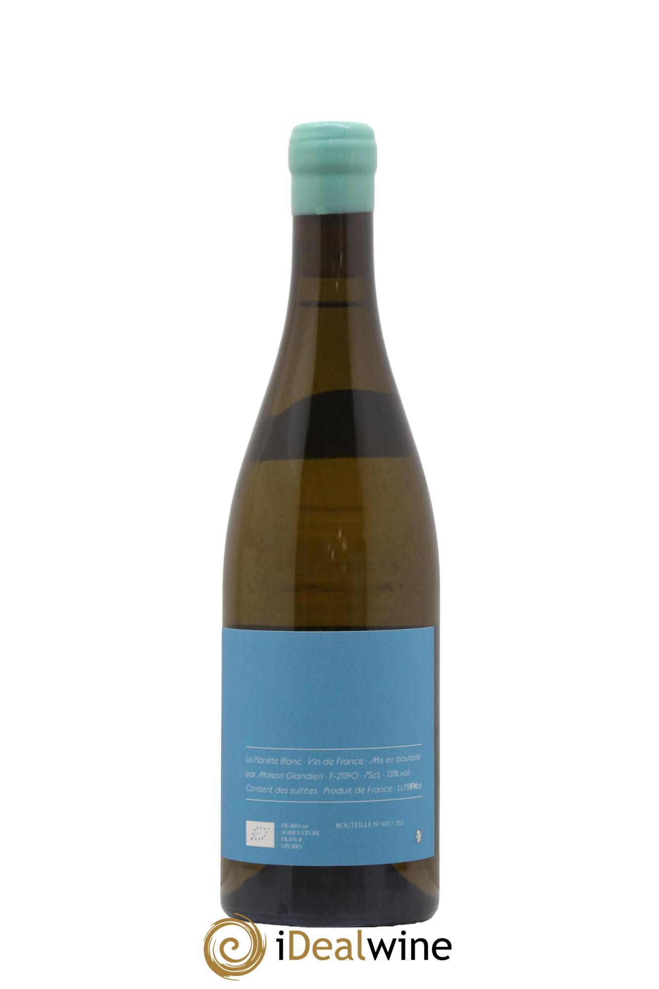 Vin de France La Planète Maison Glandien 2022 - Lot de 1 bouteille - 1