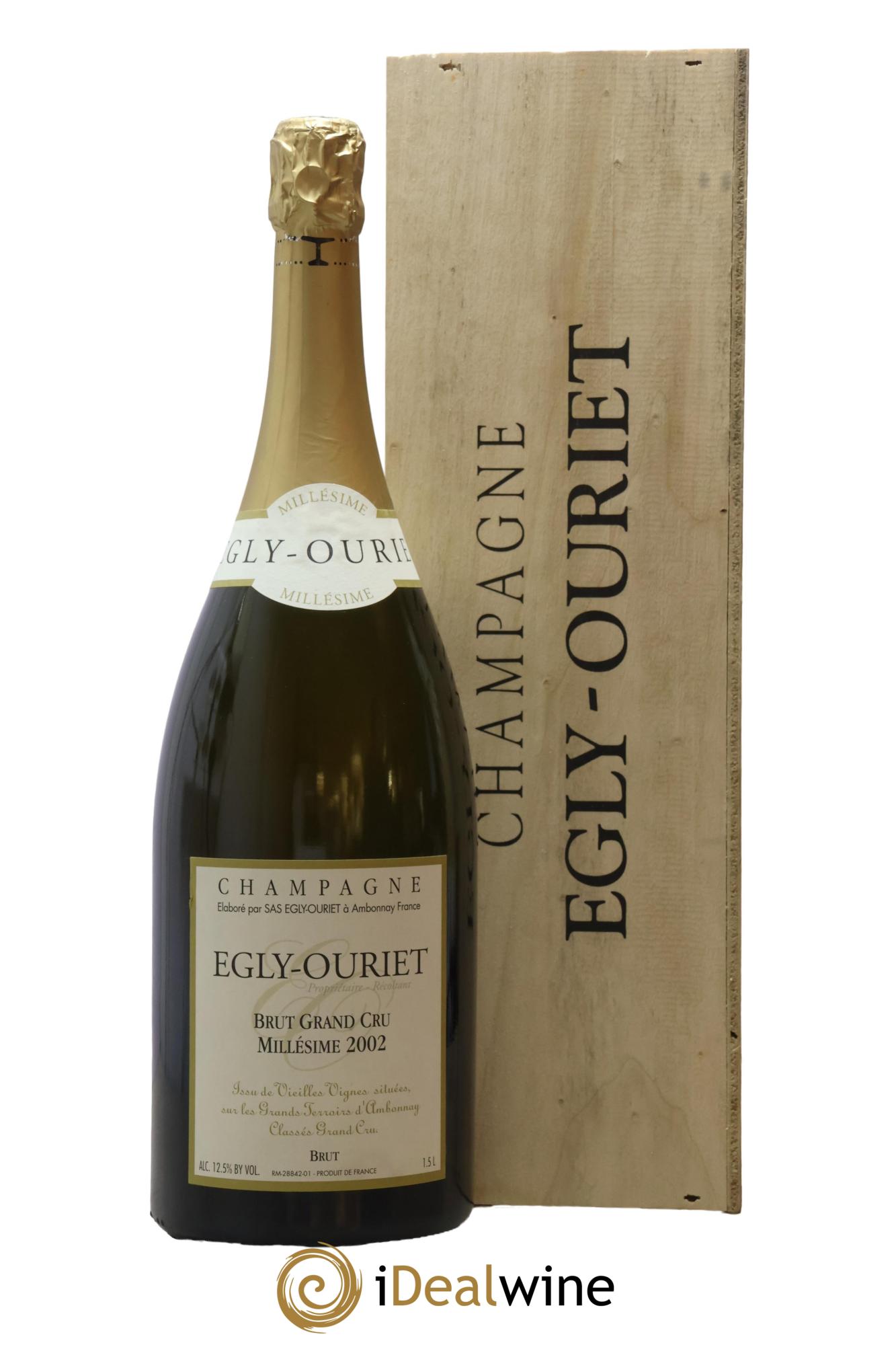 Ambonnay Vieilles Vignes Brut Millésimé Egly-Ouriet 2002 - Posten von 1 Magnum - 0