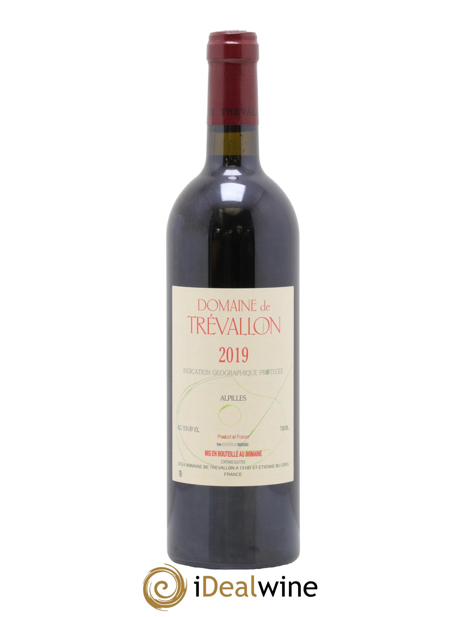 Alpilles Trévallon (Domaine de) Eloi Dürrbach 2019 - Lot de 1 bouteille - 0