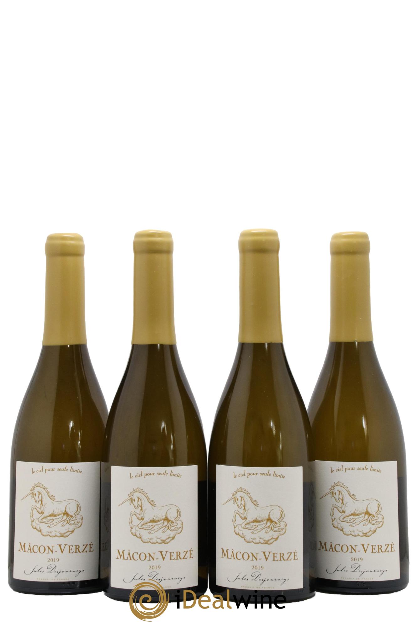 Mâcon-Verzé Jules Desjourneys 2019 - Lotto di 4 bottiglie - 0