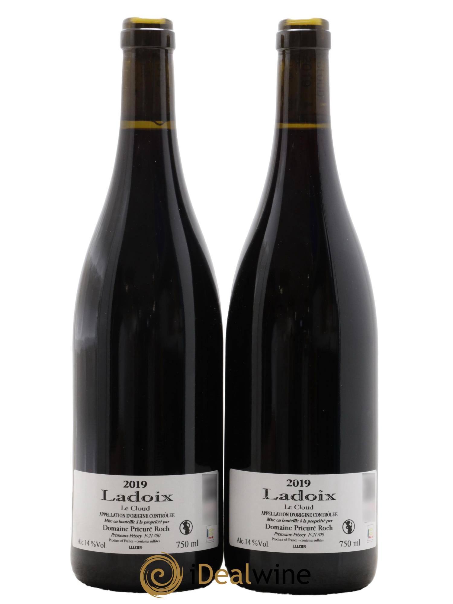 Ladoix Le Cloud Prieuré Roch 2019 - Lotto di 2 bottiglie - 1