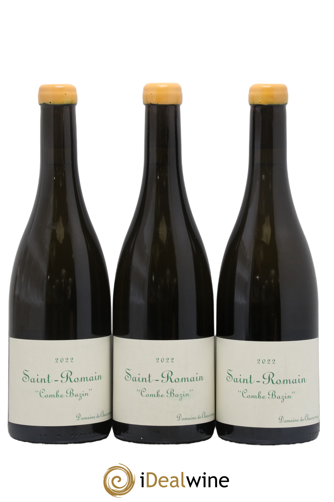 Saint-Romain Combe Bazin Domaine de Chassorney 2022 - Lot de 3 bouteilles - 0