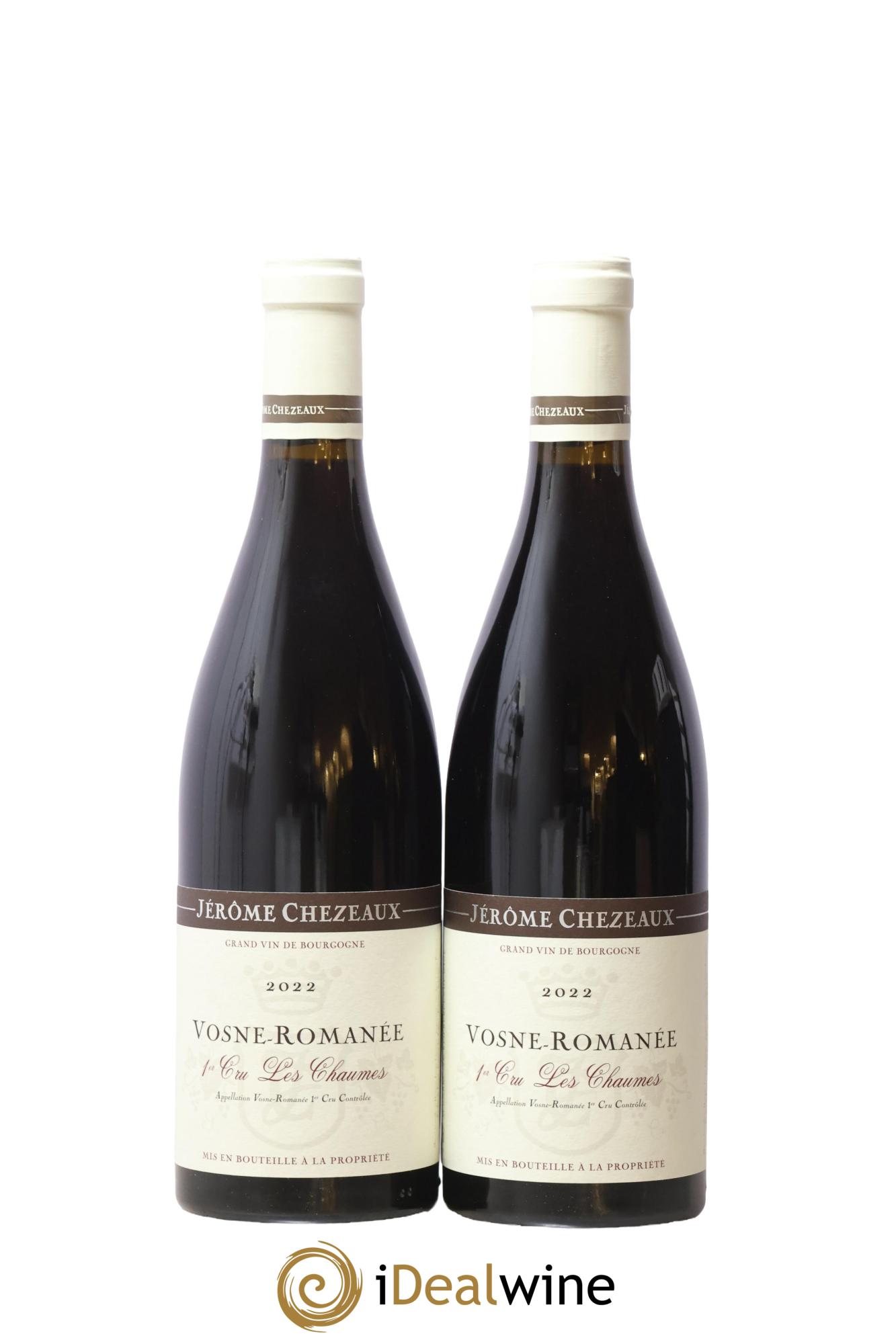 Vosne-Romanée 1er Cru Les Chaumes Jérôme Chezeaux 2022 - Posten von 2 Flaschen - 0