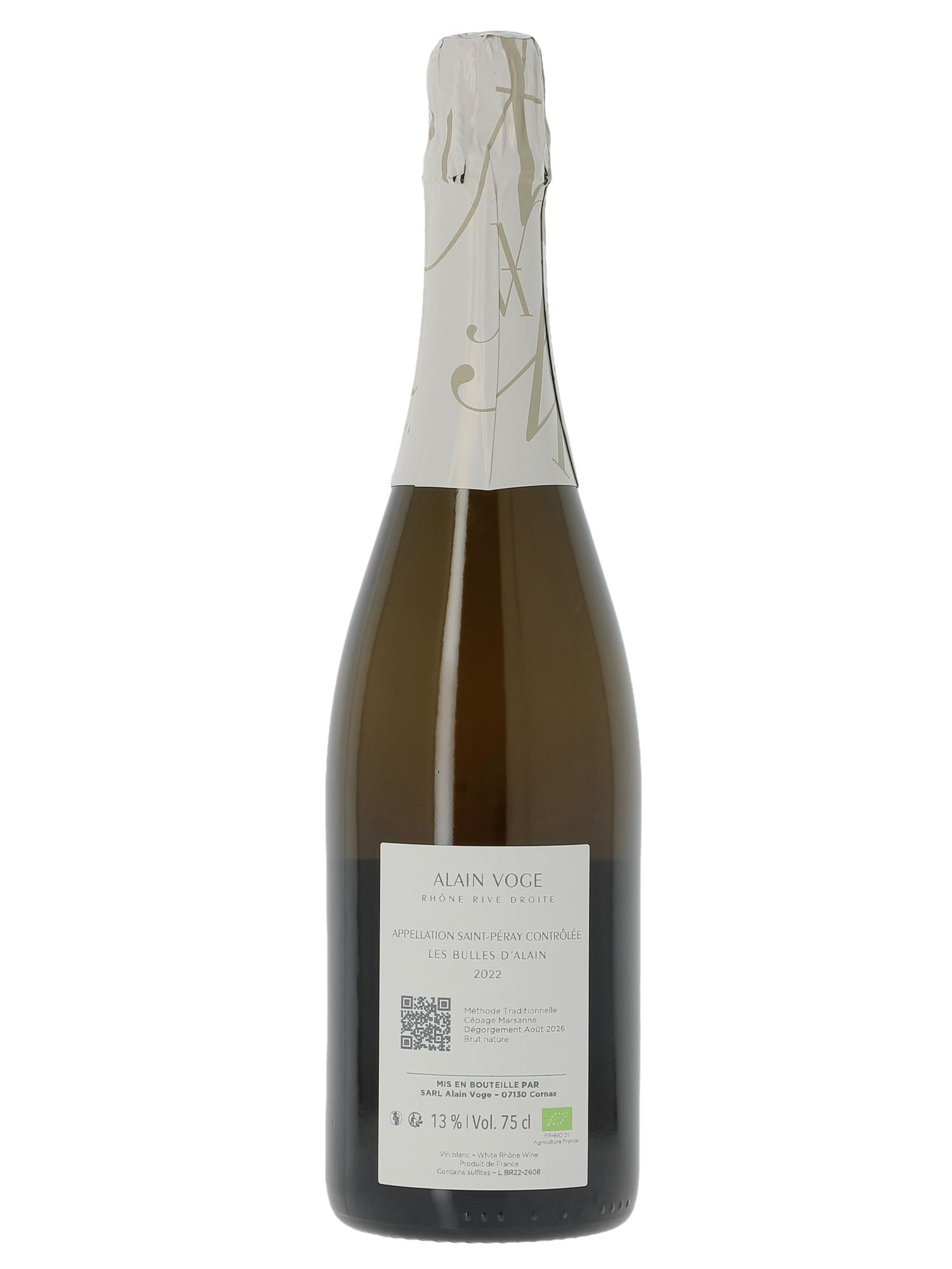 Saint-Péray Les Bulles d'Alain Alain Voge (Domaine) 2022 - Lot of 1 bottle - 1