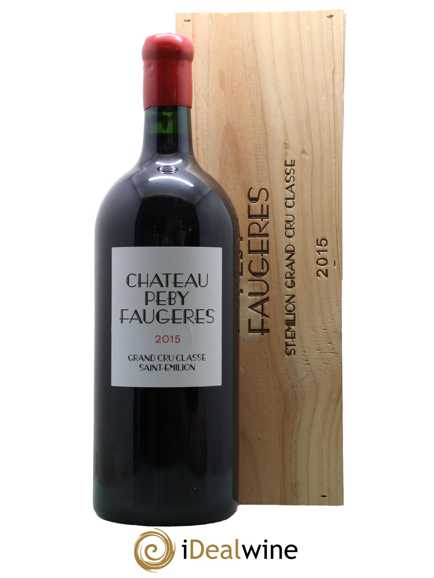 Château Péby Faugères Grand Cru Classé 2015 - Lot de 1 double magnum - 0