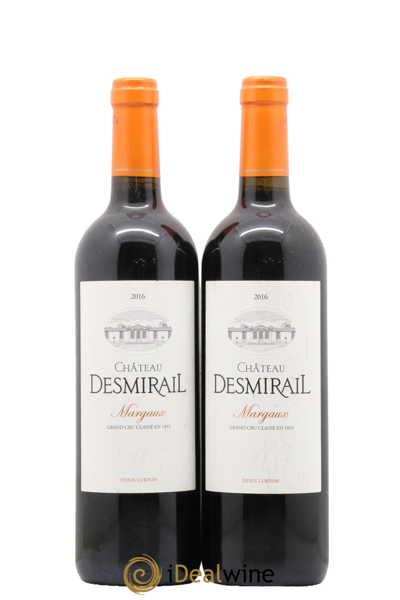 Château Desmirail 3ème Grand Cru Classé 2016 - Lot de 2 bouteilles - 0