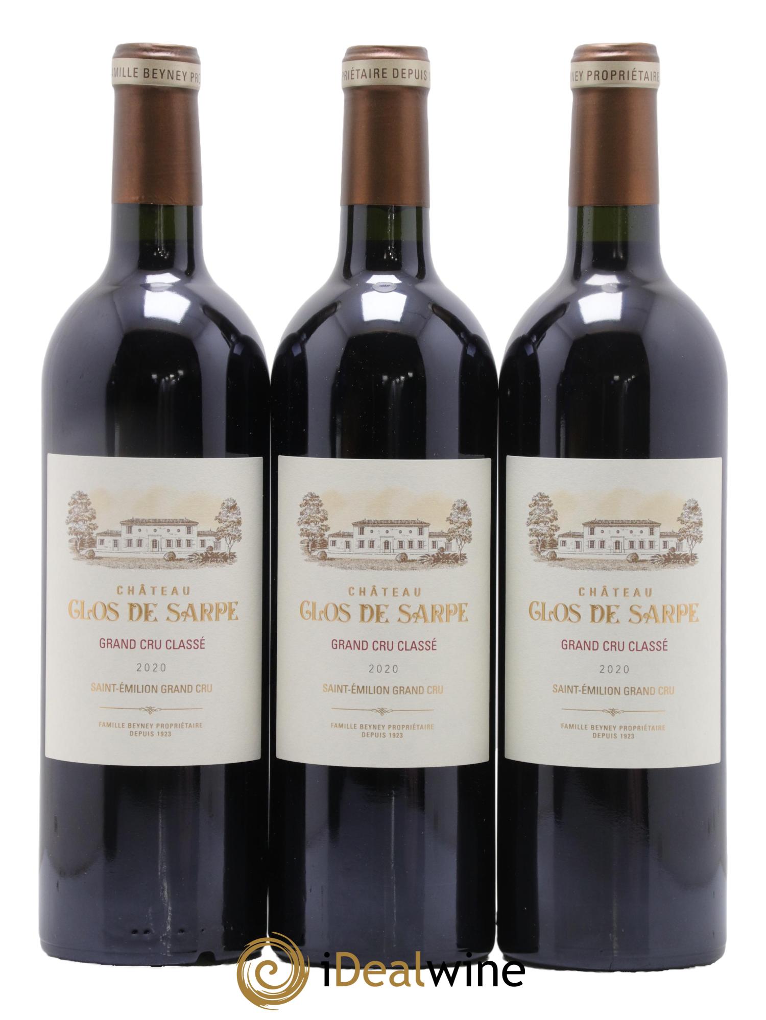 Clos de Sarpe Grand Cru Classé 2020 - Lotto di 12 bottiglie - 3