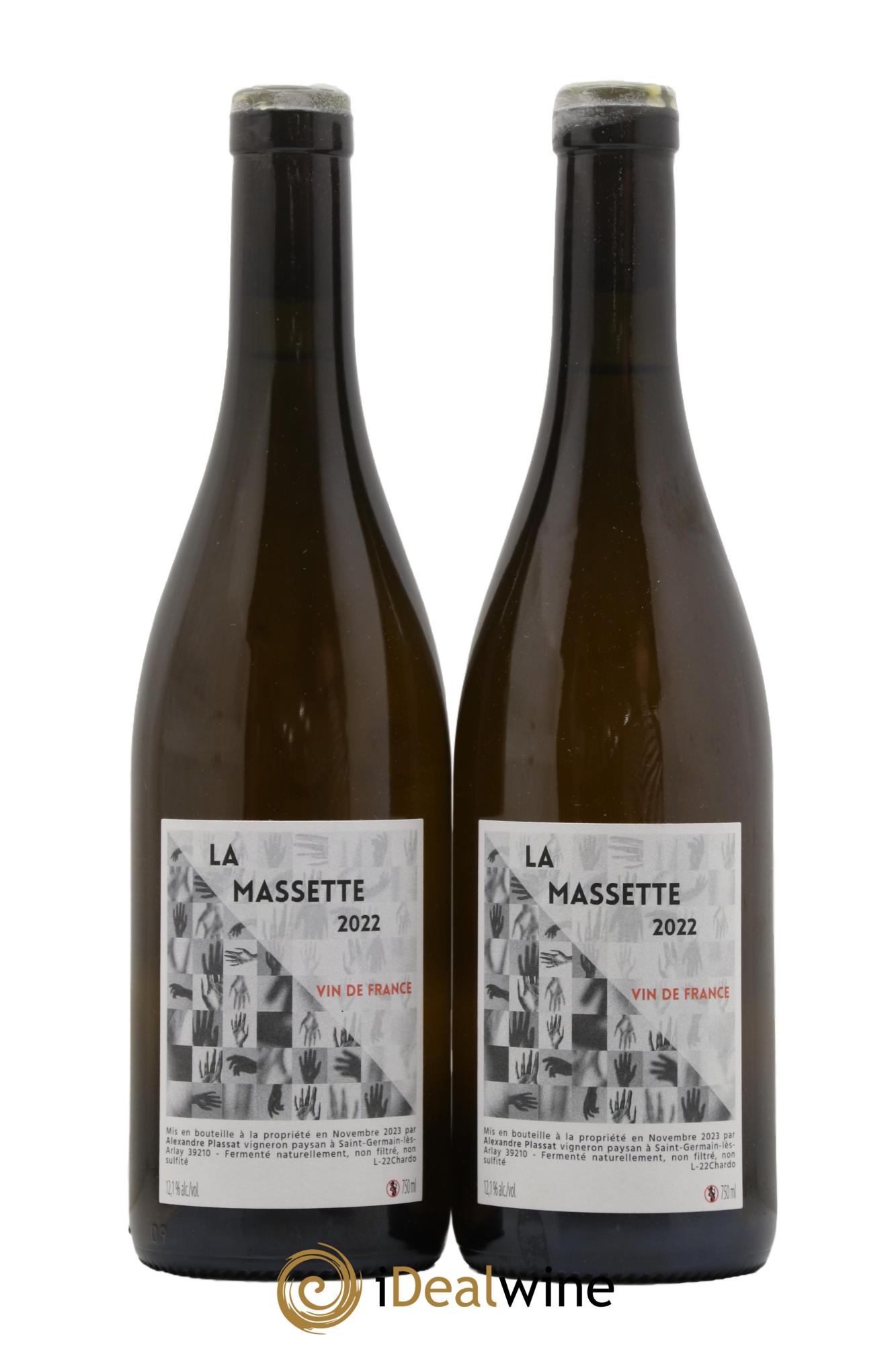 Vin de France La Massette Alexandre Plassat 2022 - Lot de 2 bouteilles - 0