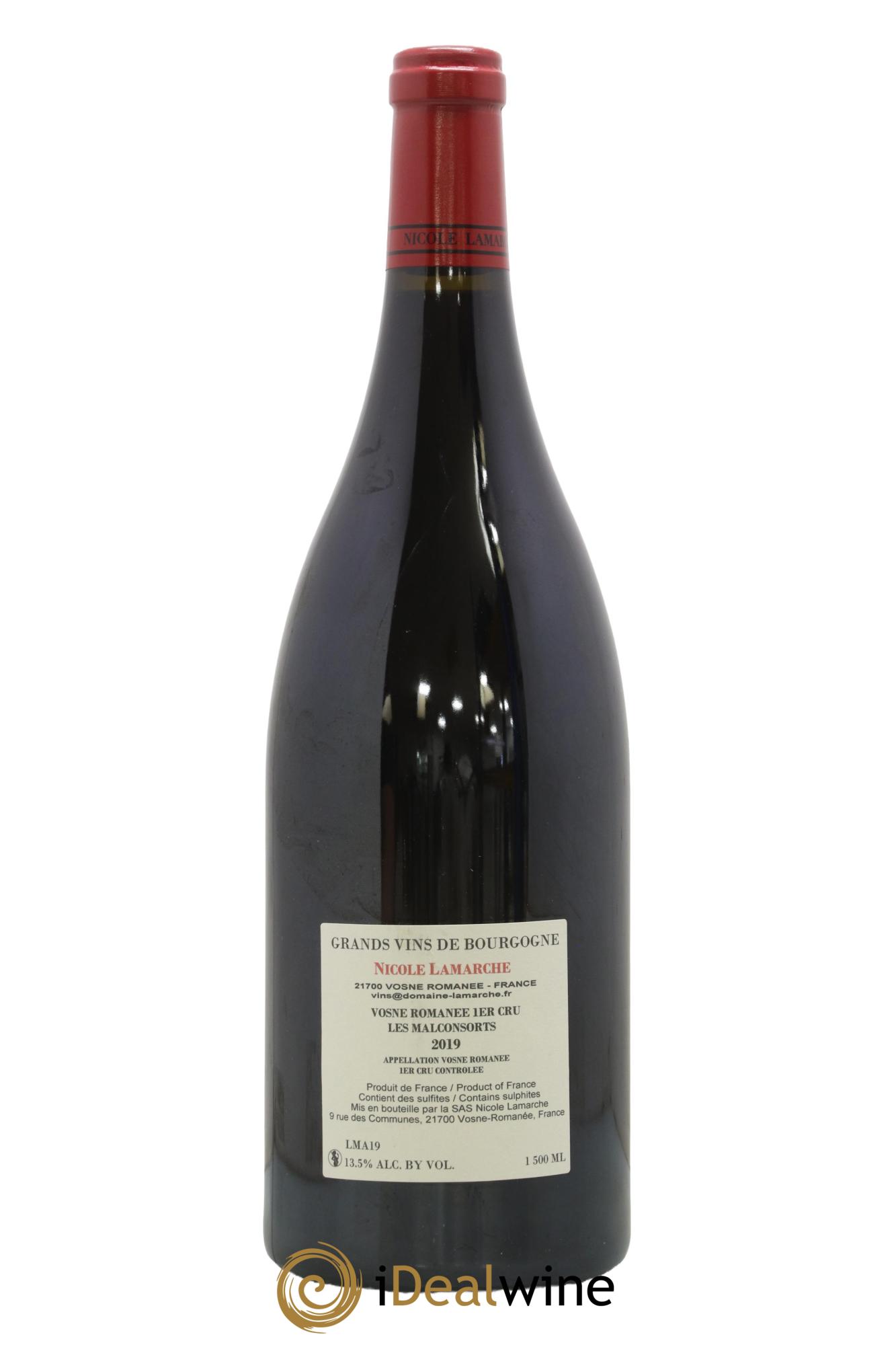 Vosne-Romanée 1er Cru Les Malconsorts Lamarche (Domaine) 2019 - Lot of 1 magnum - 1