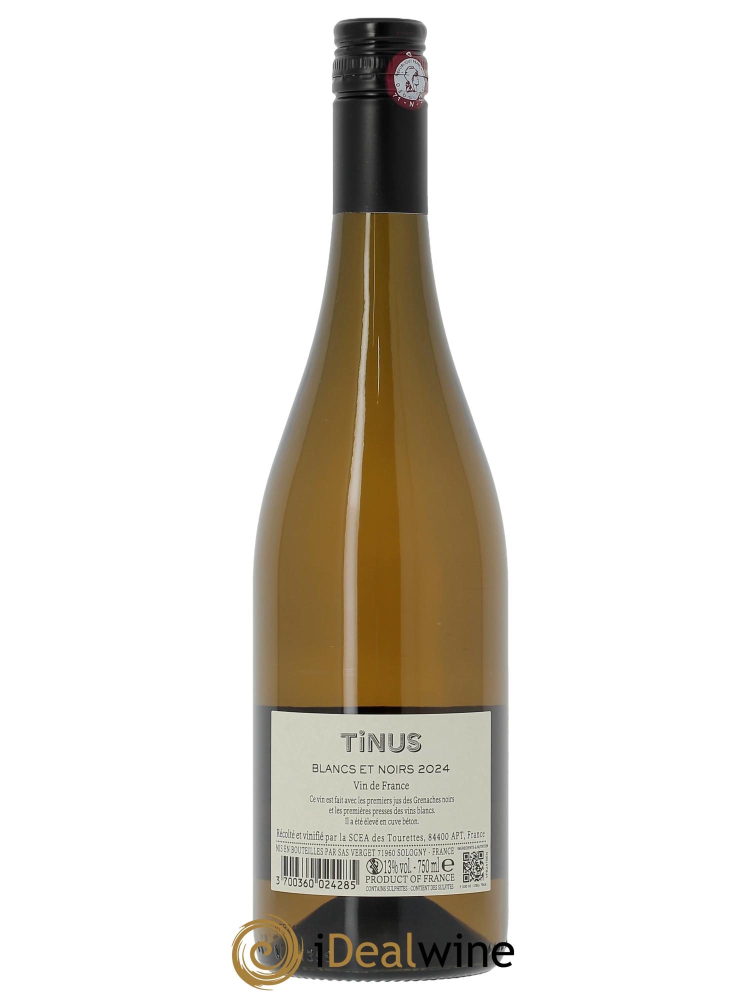 Vin de France Tinus Blanc de noirs Jean-Marie Guffens  2024 - Posten von 1 Flasche - 1