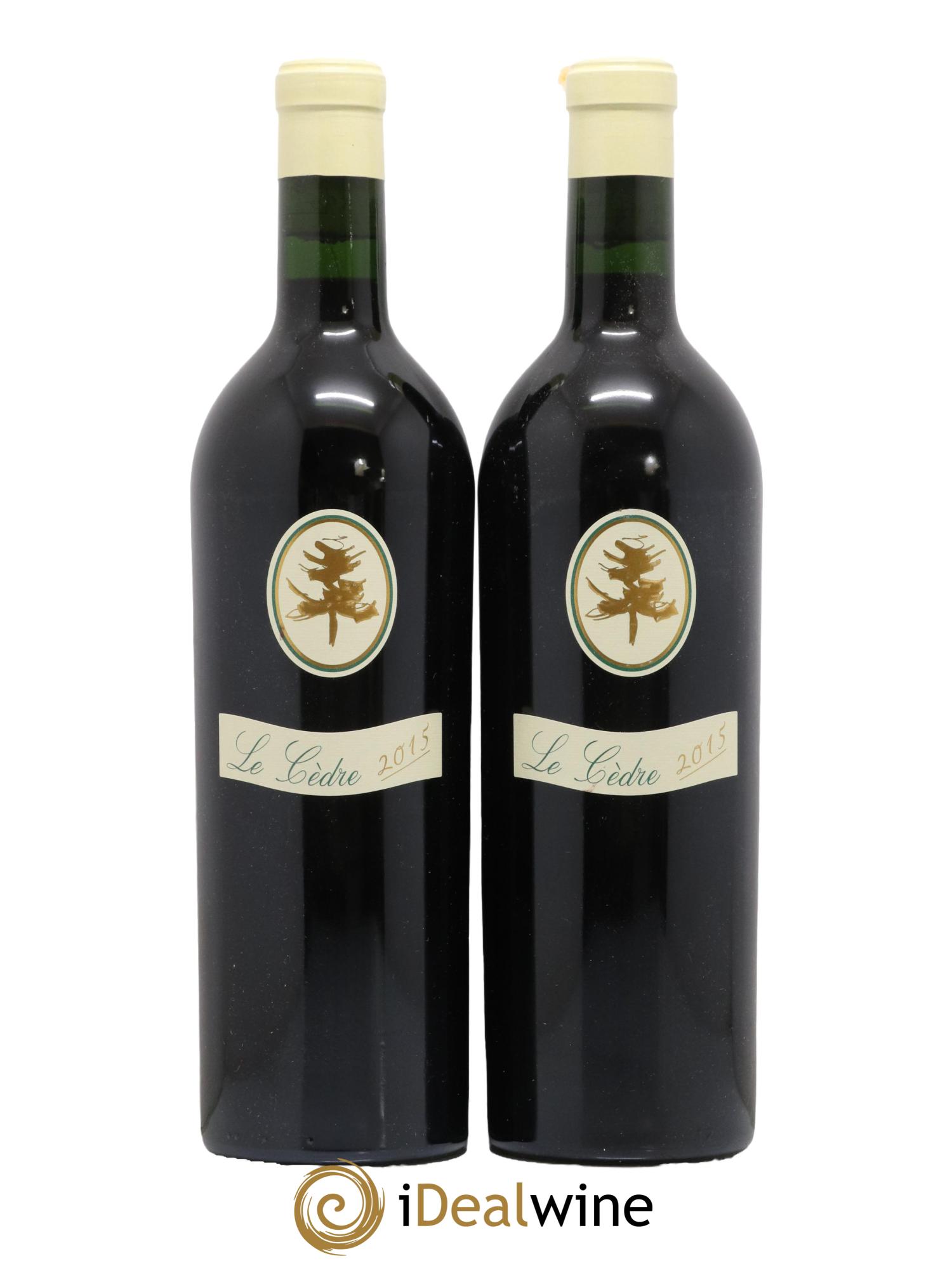 Cahors Château du Cèdre Cuvée Le Cèdre Pascal et Jean-Marc Verhaeghe 2015 - Lot de 2 bouteilles - 0