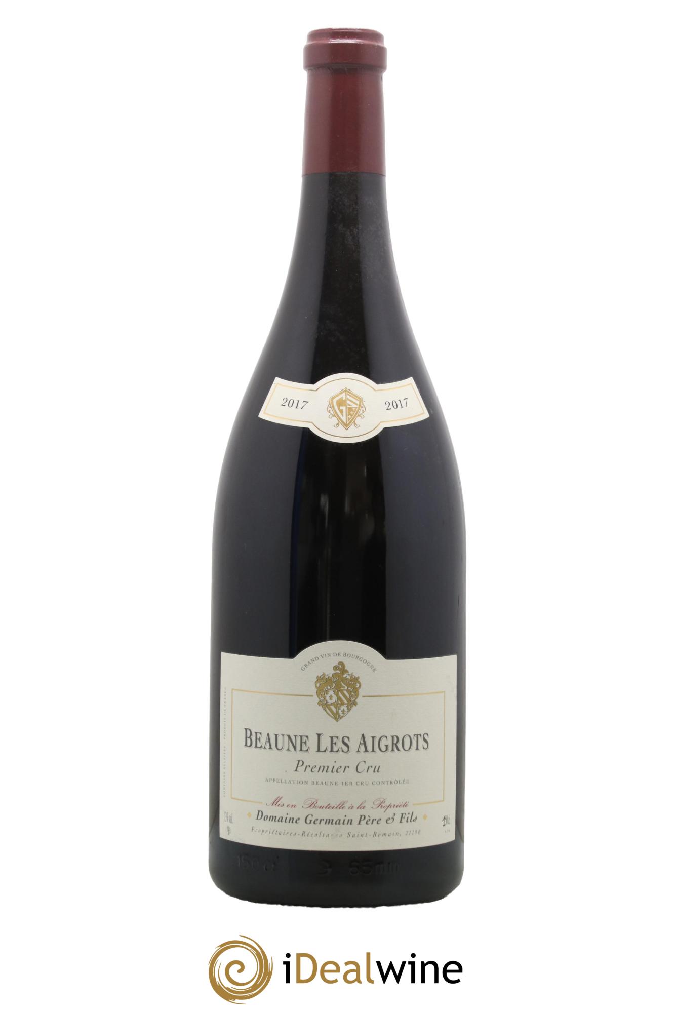 Beaune 1er Cru Les Aigrots Germain Père et Fils 2017 - Lot de 1 magnum - 0