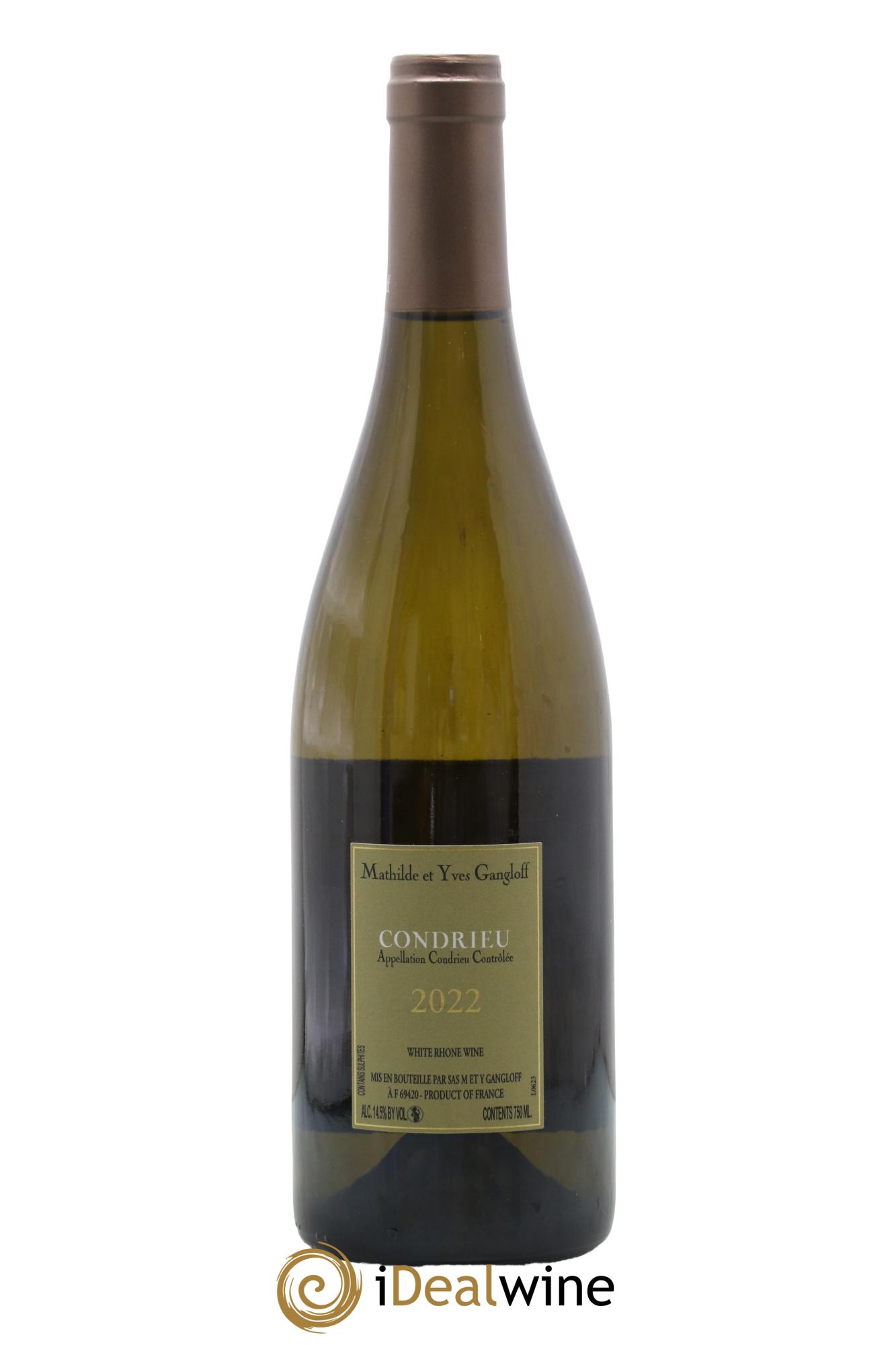 Condrieu Domaine Gangloff (Domaine) 2022 - Lot de 1 bouteille - 1