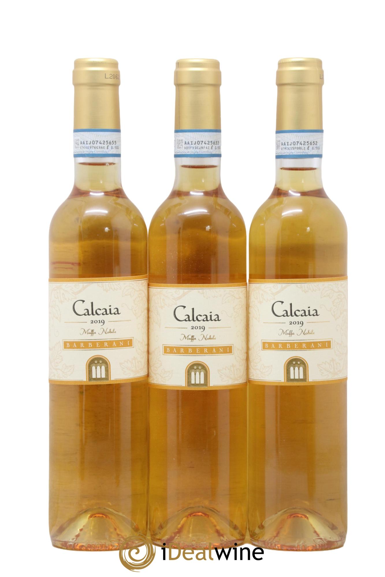 Italie Umbria Orvietto Calcaia Muffa Noble Barberani 2019 - Lotto di 3 formati 50cl - 0