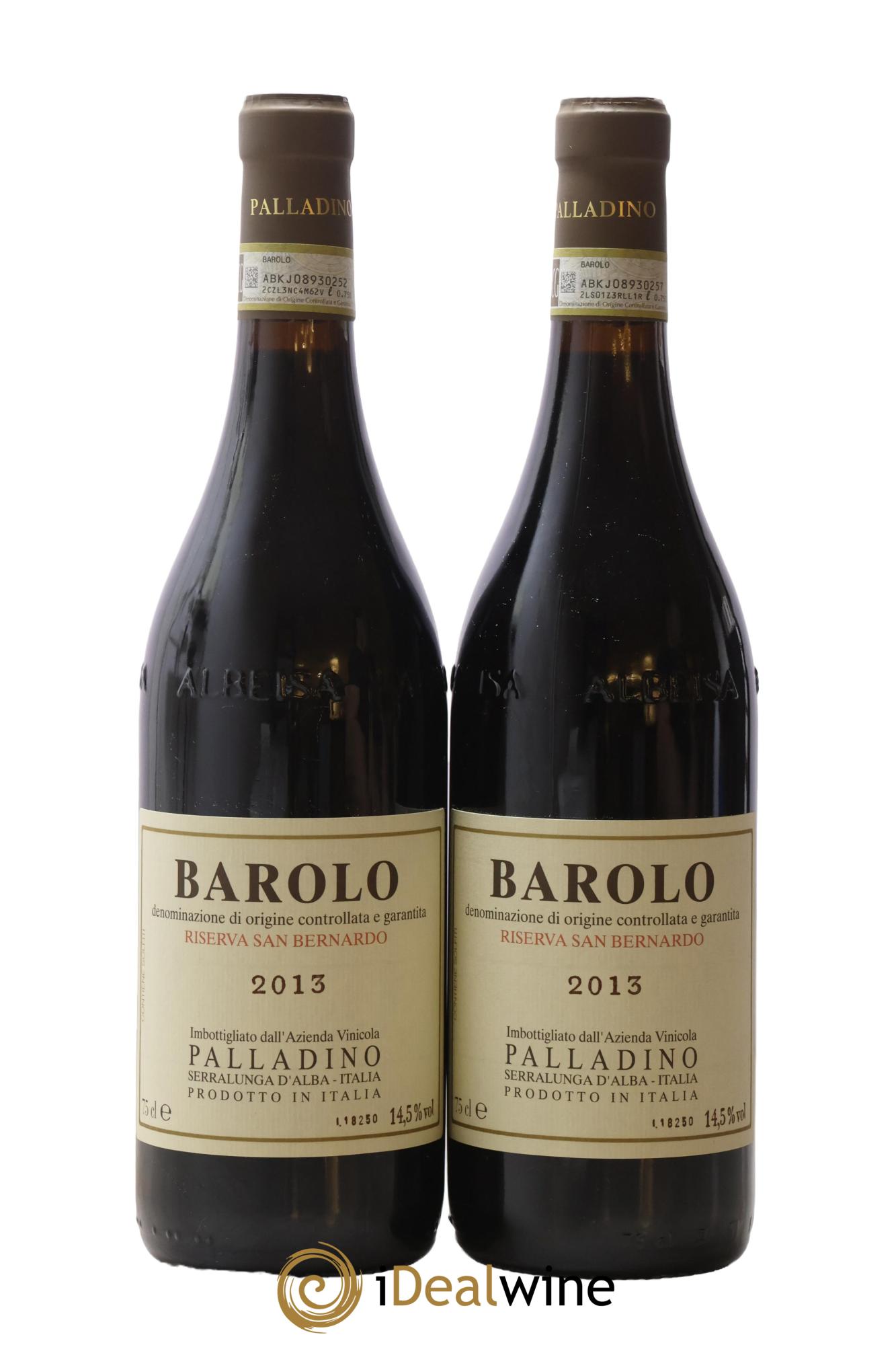 Barolo DOC Riserva San Bernardo Palladino 2013 - Lot of 2 bottles - 0