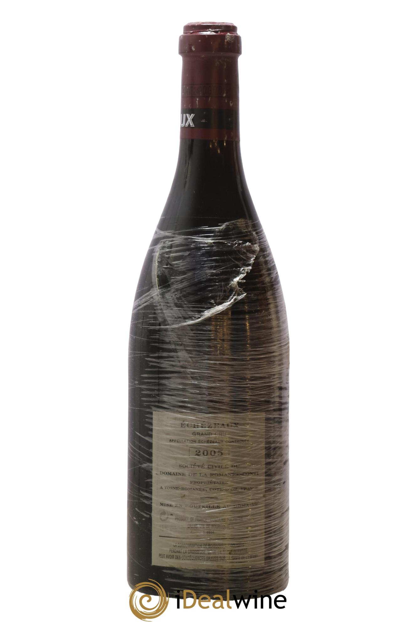 Echezeaux Grand Cru Domaine de la Romanée-Conti 2005 - Lot de 1 bouteille - 1