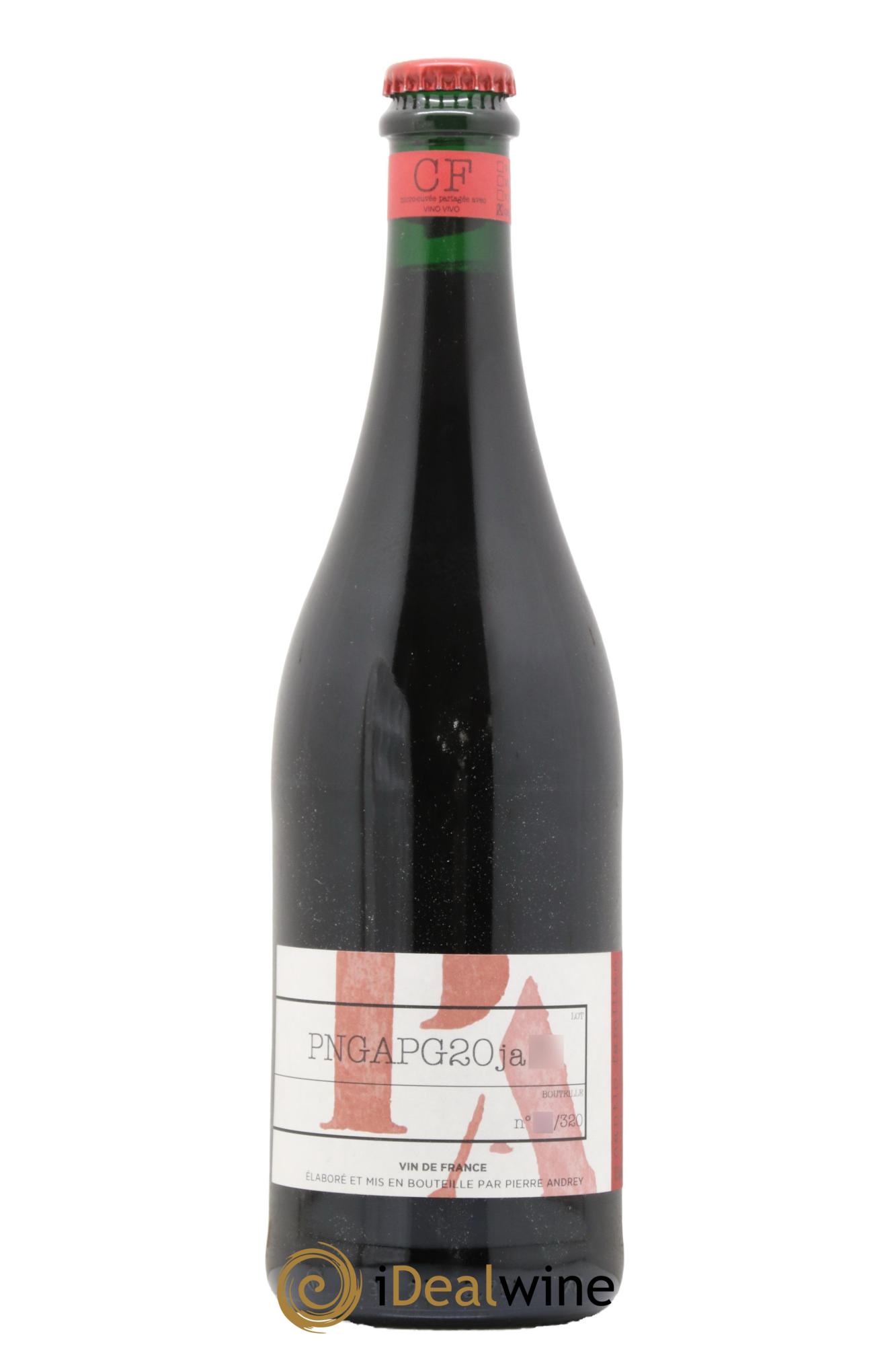 Vin de France PNGAPG Cantio Familliae Domaine Pierre Andrey 2020 - Lot de 1 bouteille - 0