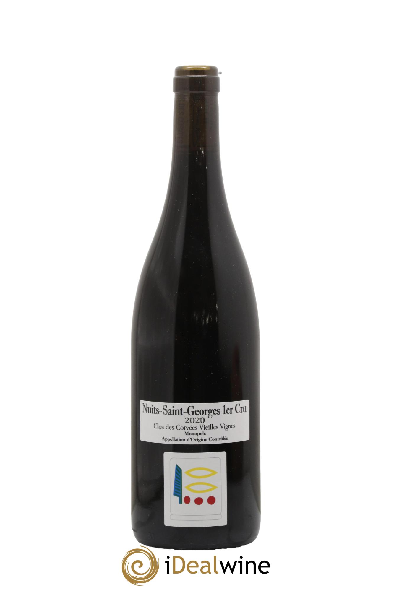 Nuits-Saint-Georges 1er Cru Le Clos des Corvées Prieuré Roch 2020 - Lot of 1 bottle - 0