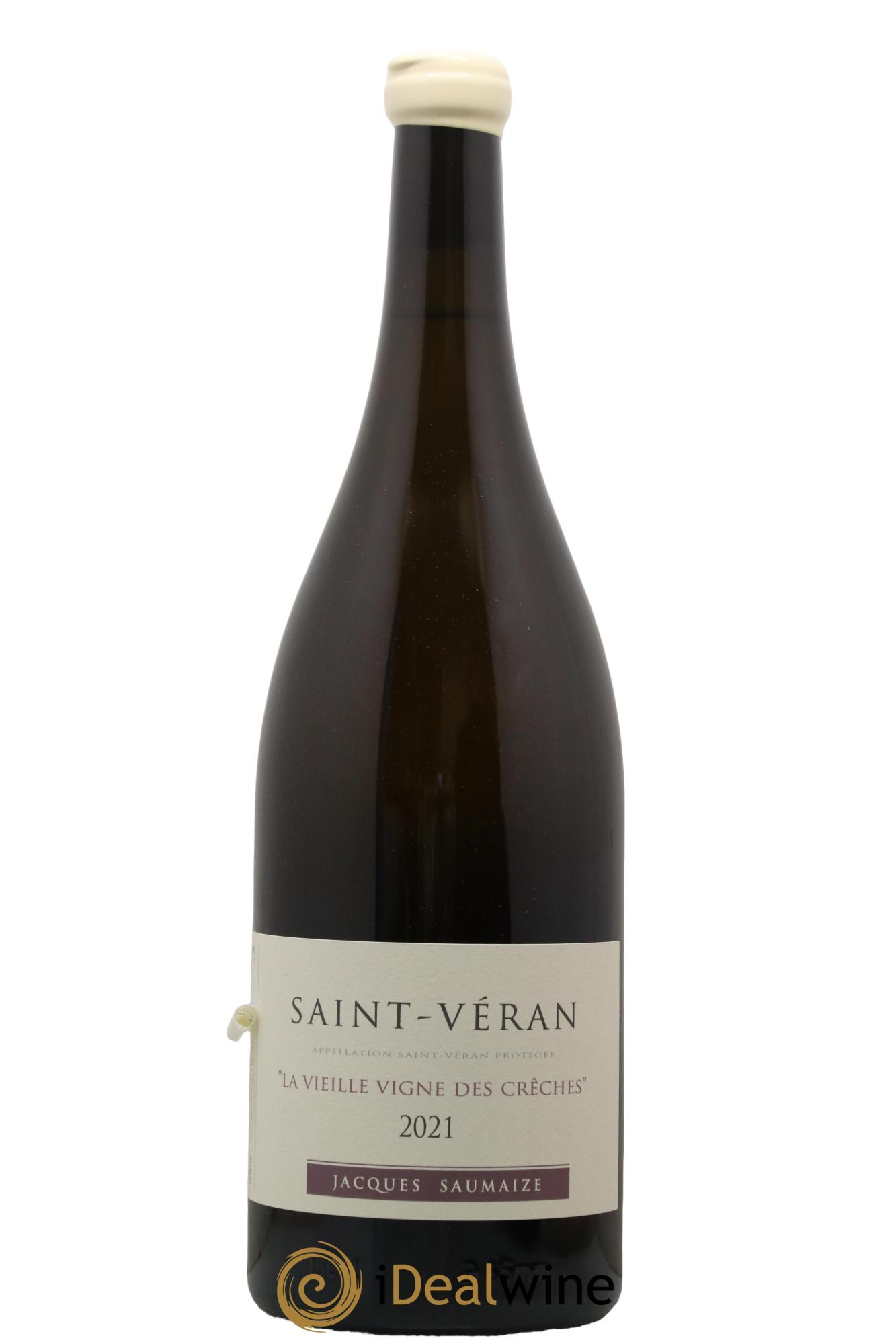 Saint-Véran La Vieille Vigne des Crèches Domaine Jacques Saumaize 2021 - Lot de 1 magnum - 0