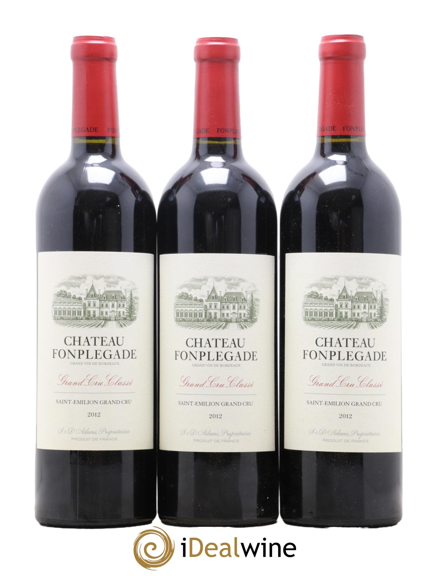 Château Fonplegade Grand Cru Classé 2012 - Lot de 12 bouteilles - 4
