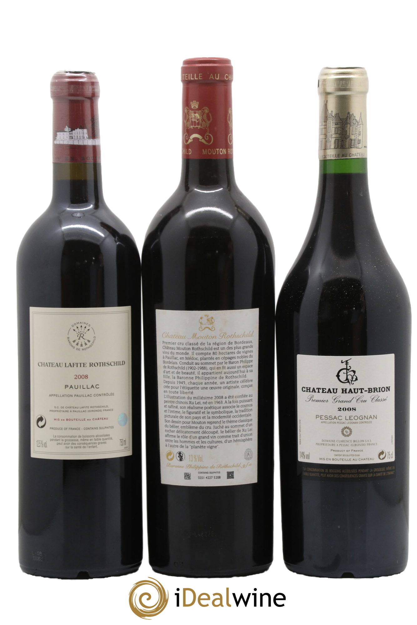 Caisse Duclot 2008 - Lot de 9 bouteilles - 6