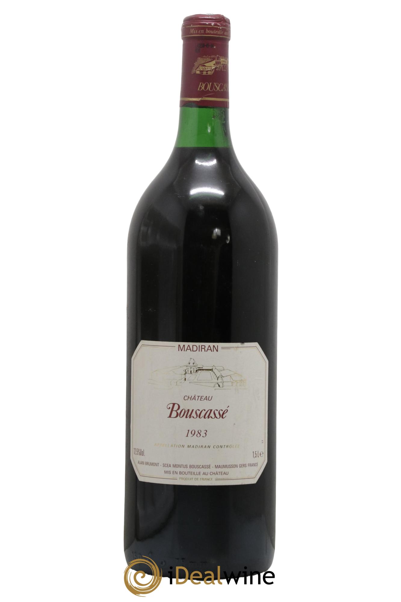 Madiran Château Bouscassé Alain Brumont 1983 - Lot of 1 magnum - 0