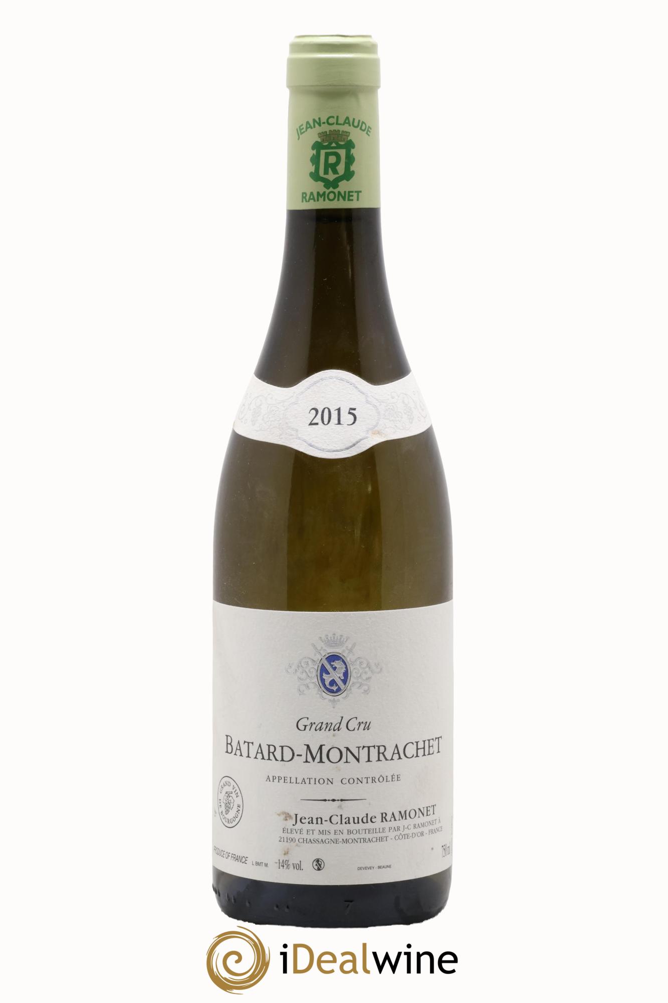 Bâtard-Montrachet Grand Cru Ramonet (Domaine) 2015 - Lot de 1 bouteille - 0