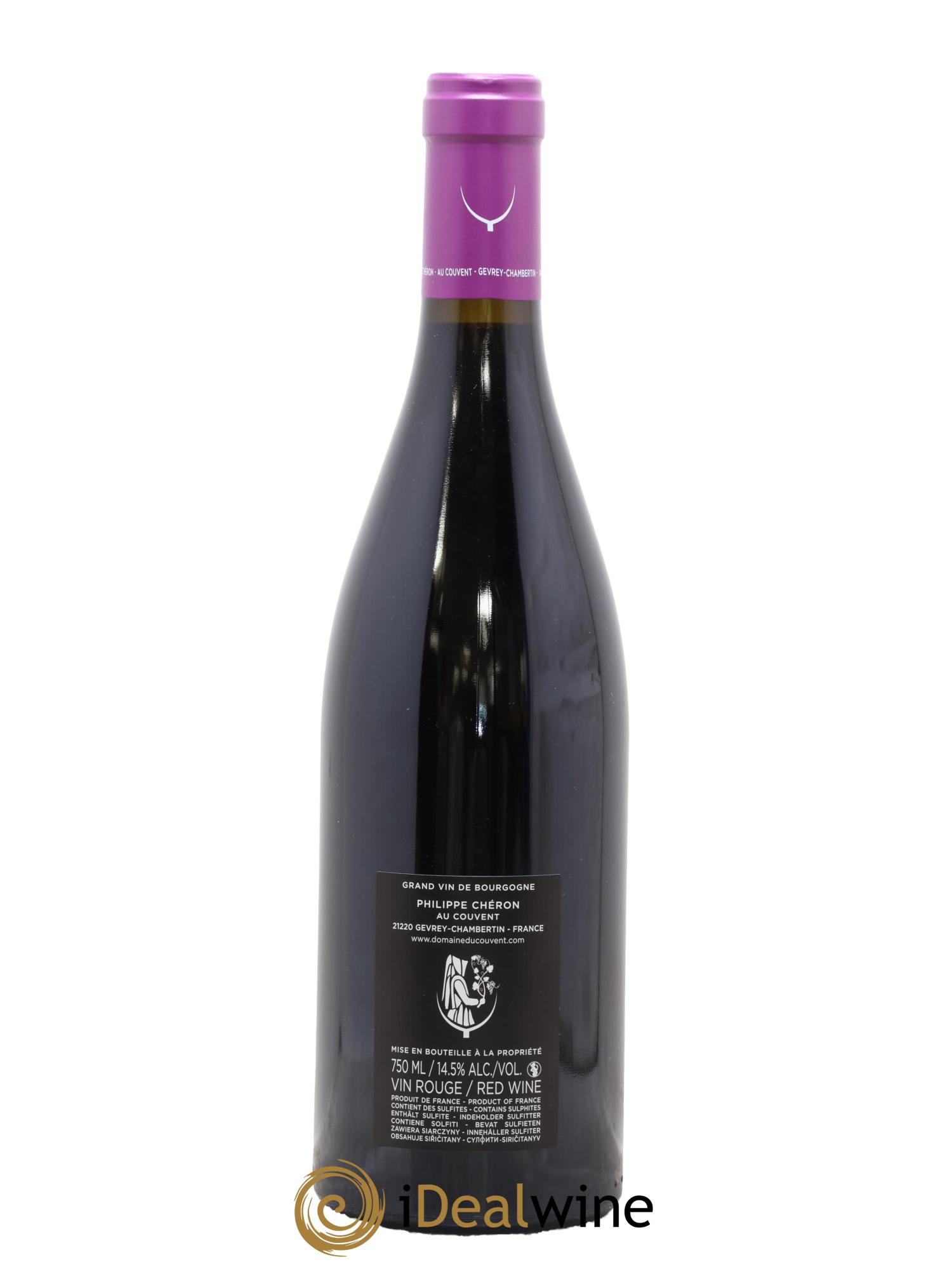 Charmes-Chambertin Grand Cru Aux Mazoyères Réserve Du Couvent Philippe Cheron 2019 - Lote de 1 botella - 1