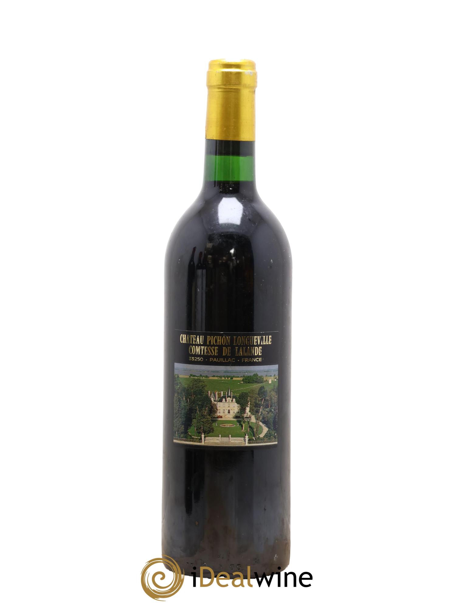 Château Pichon Longueville Comtesse de Lalande 2ème Grand Cru Classé 1990 - Lotto di 1 bottiglia - 1