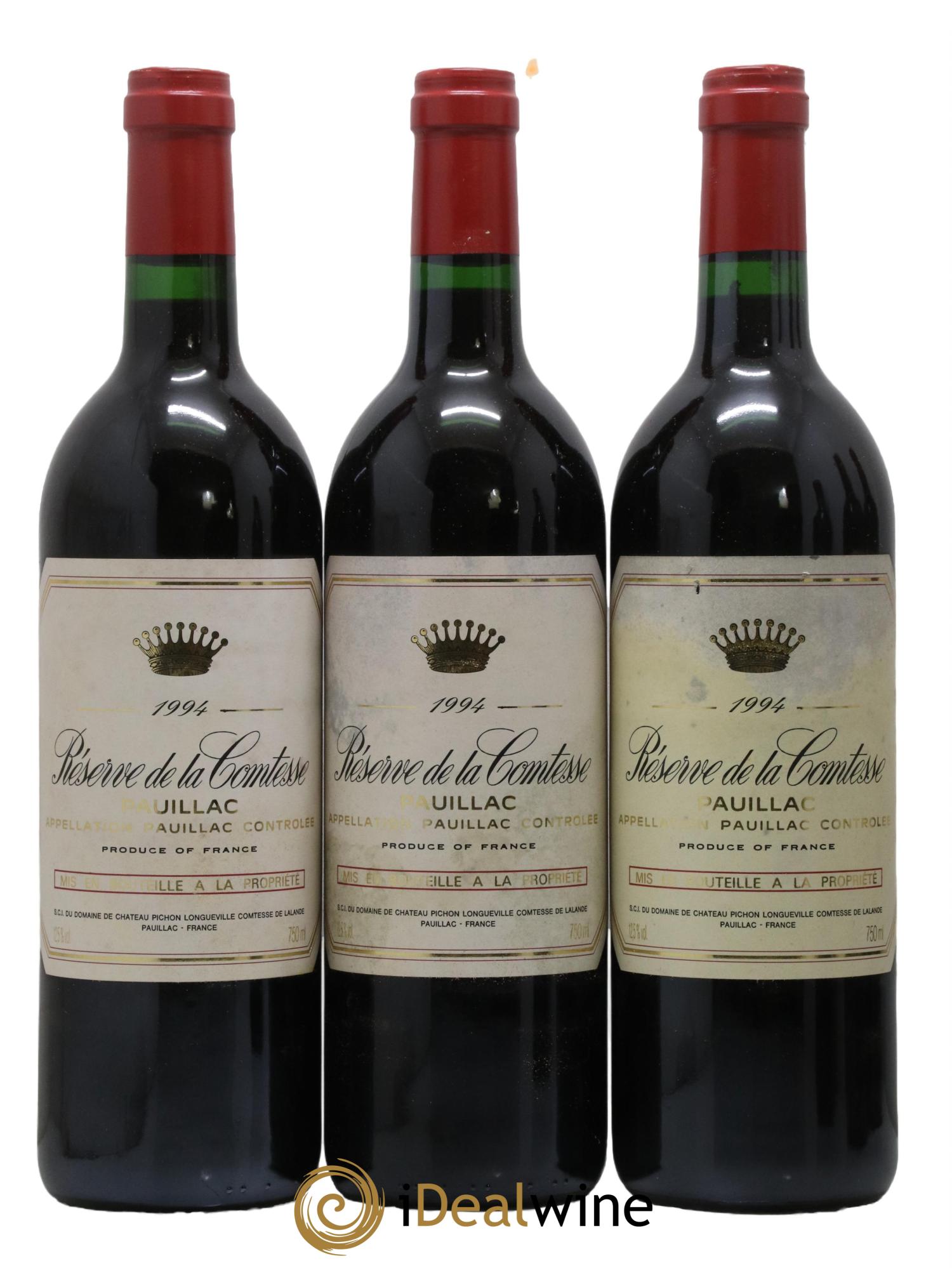 Réserve de la Comtesse Second Vin 1994 - Lotto di 6 bottiglie - 1