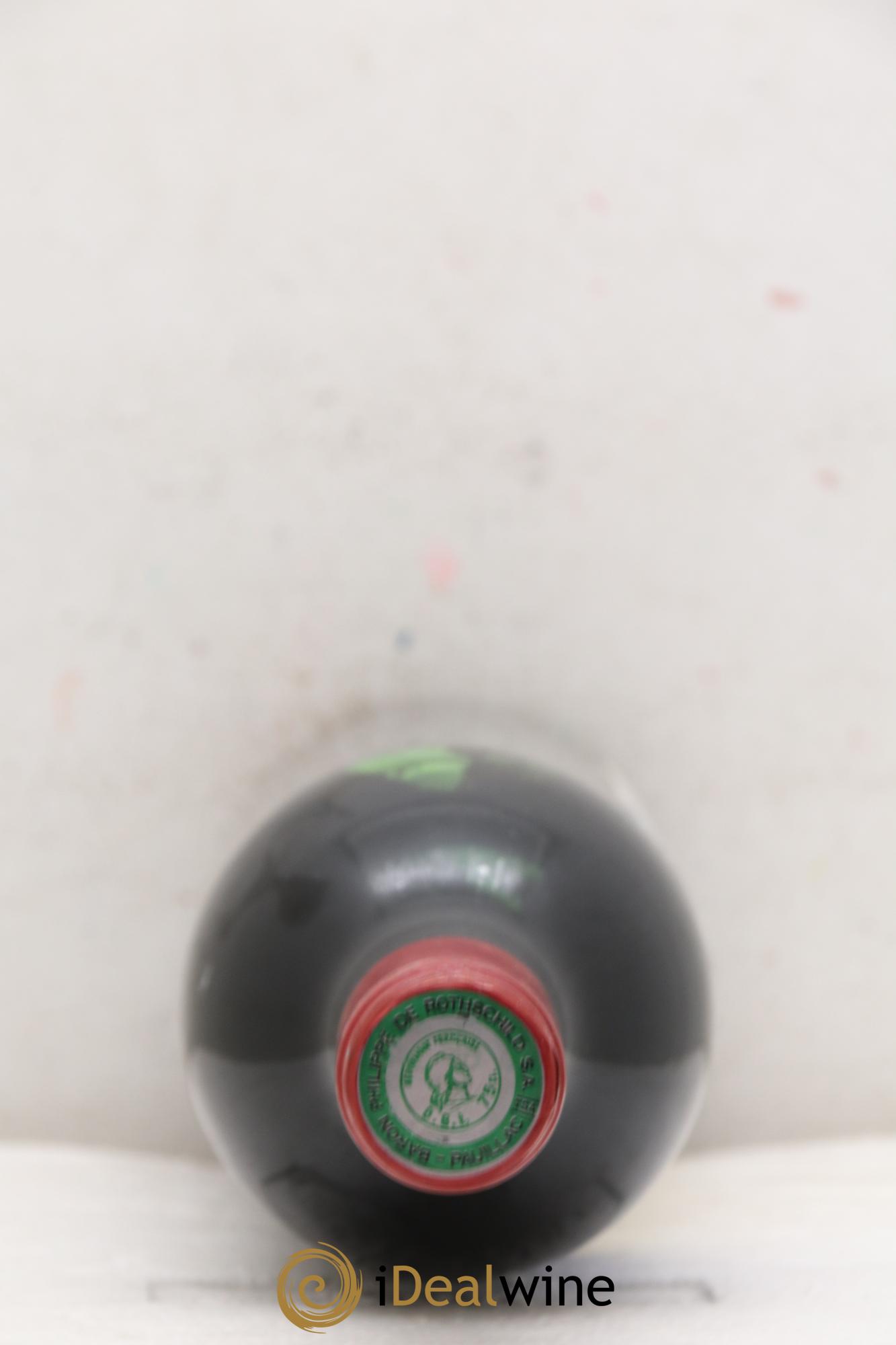 Château Mouton Rothschild 1er Grand Cru Classé 1976 - Lot de 1 bouteille - 1