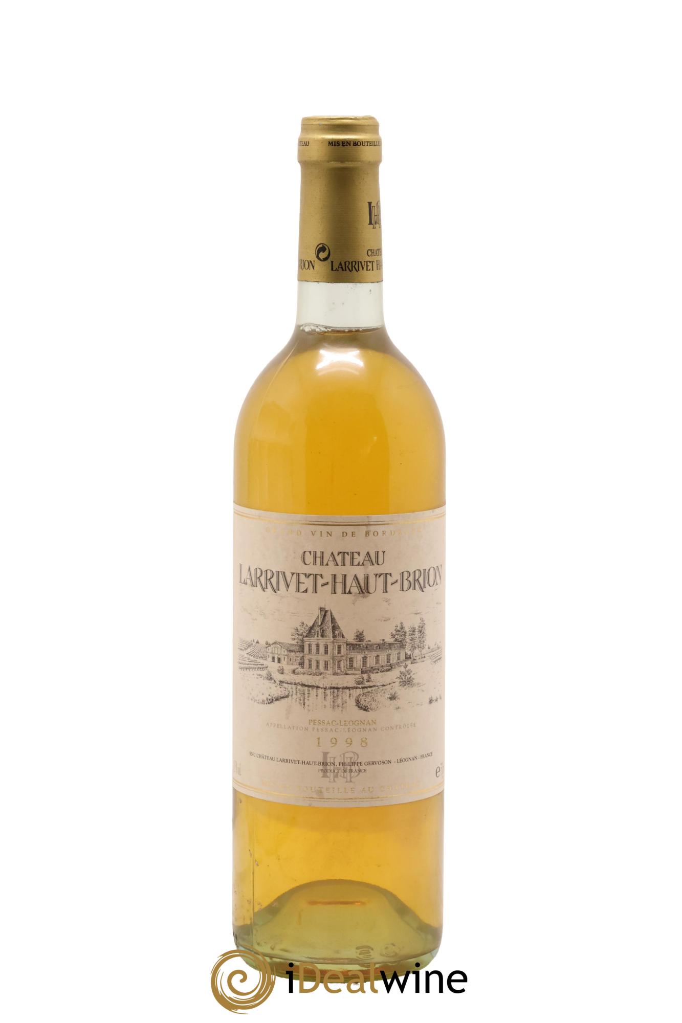 Château Larrivet Haut-Brion 1998 - Lot of 1 bottle - 0