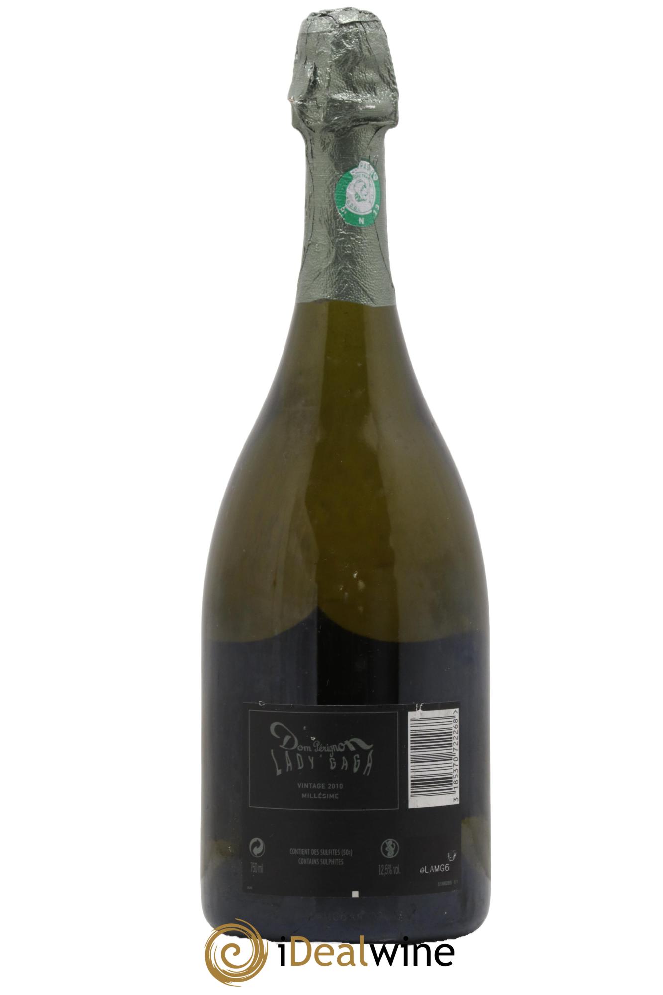 Vintage Edition Limitée Lady Gaga  Dom Pérignon 2010 - Lot of 1 bottle - 1