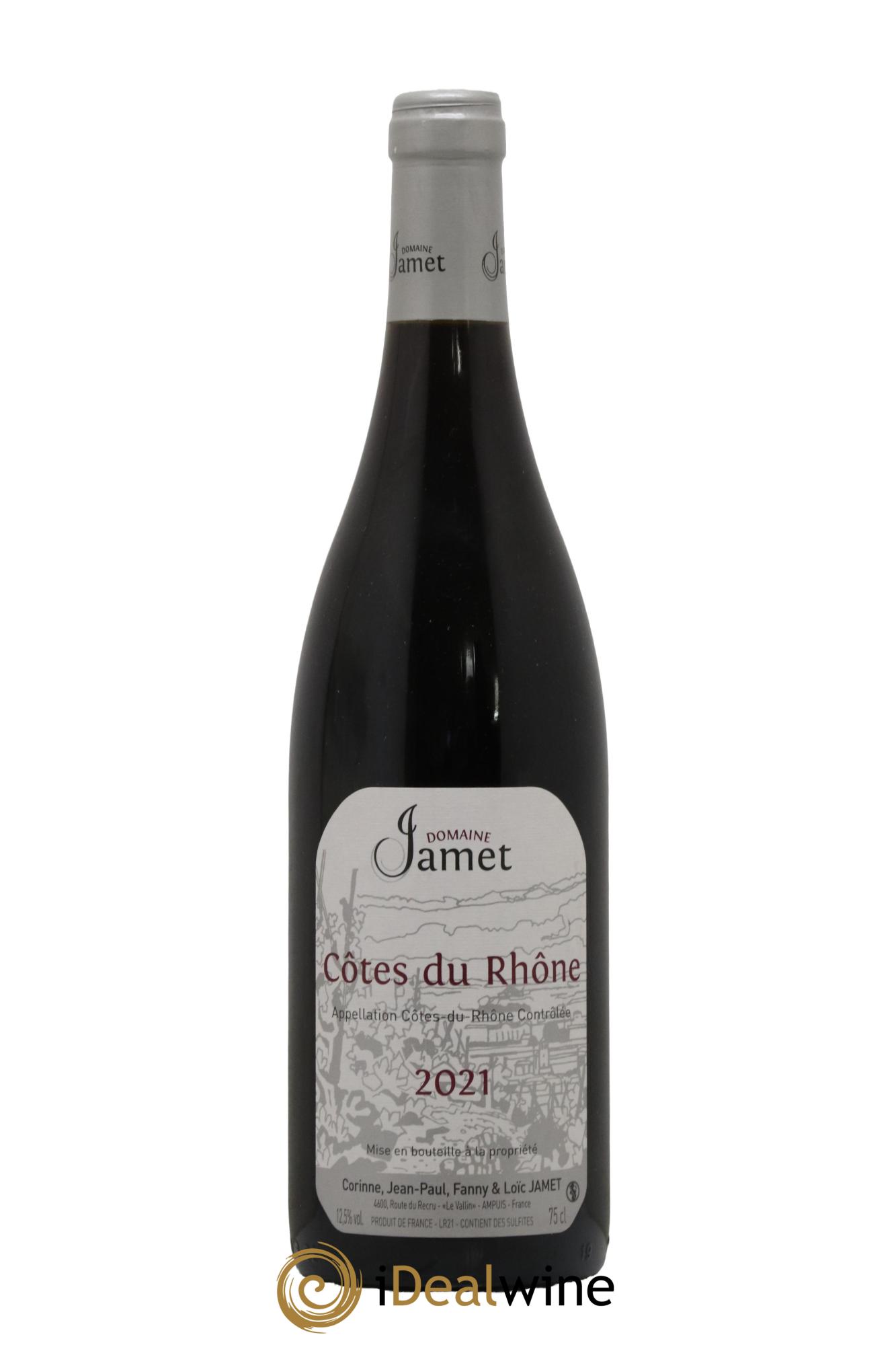 Côtes-du-Rhône Jamet (Domaine) 2021 - Lotto di 1 bottiglia - 0