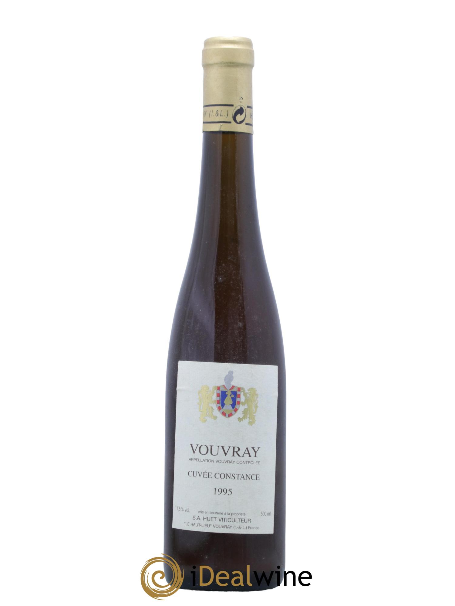 Vouvray Cuvée Constance Domaine Huet 1995 - Lot de 1 format 50cl - 0