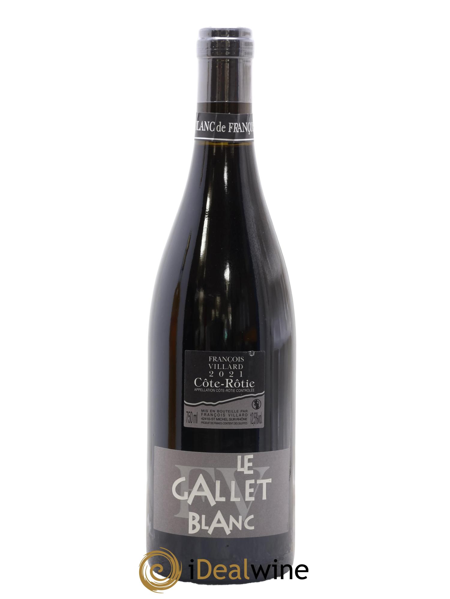 Côte-Rôtie Le Gallet Blanc François Villard 2021 - Posten von 1 Flasche - 0