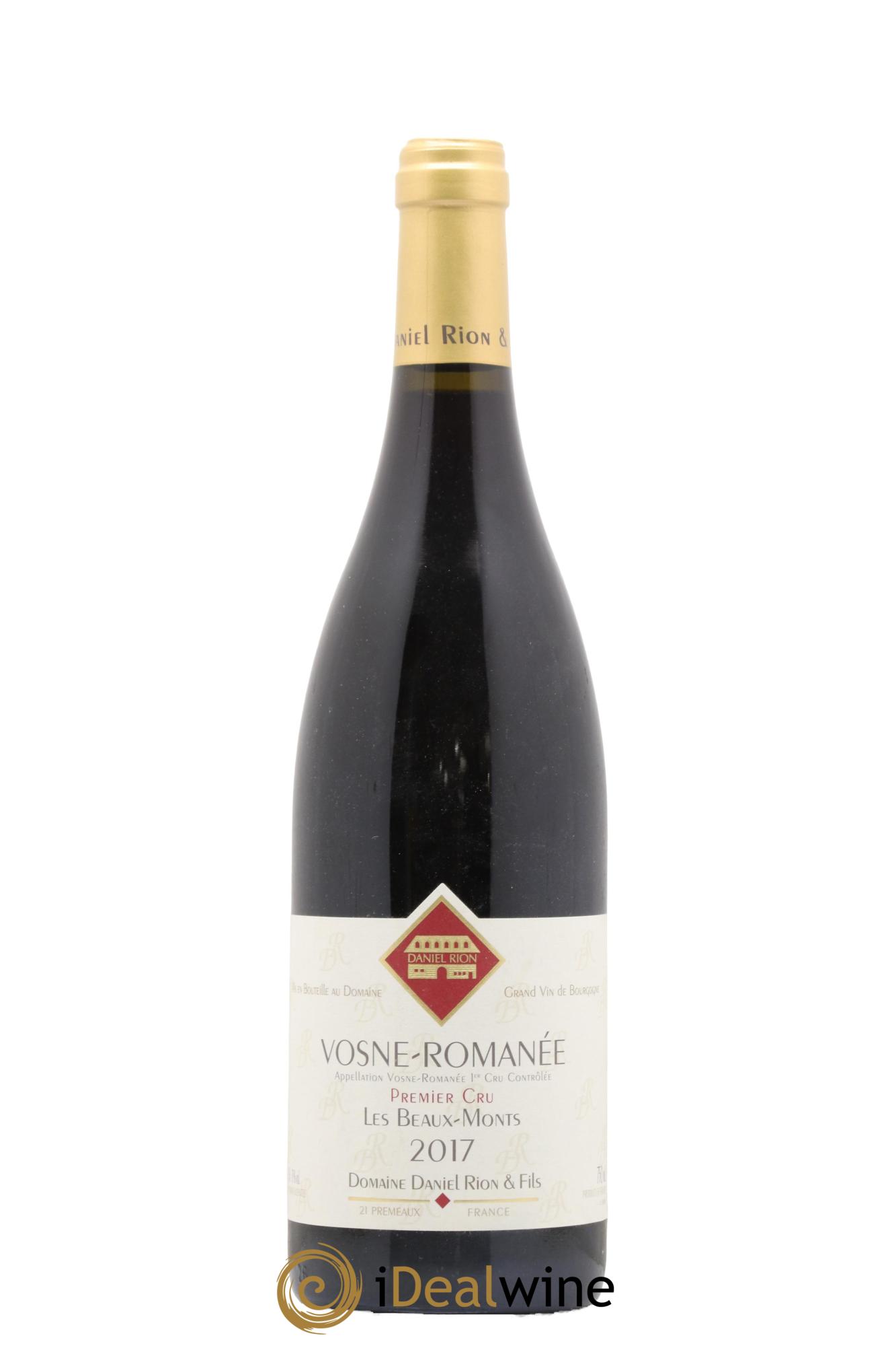 Vosne-Romanée 1er Cru Les Beaux Monts Daniel Rion 2017 - Lot de 1 bouteille - 0